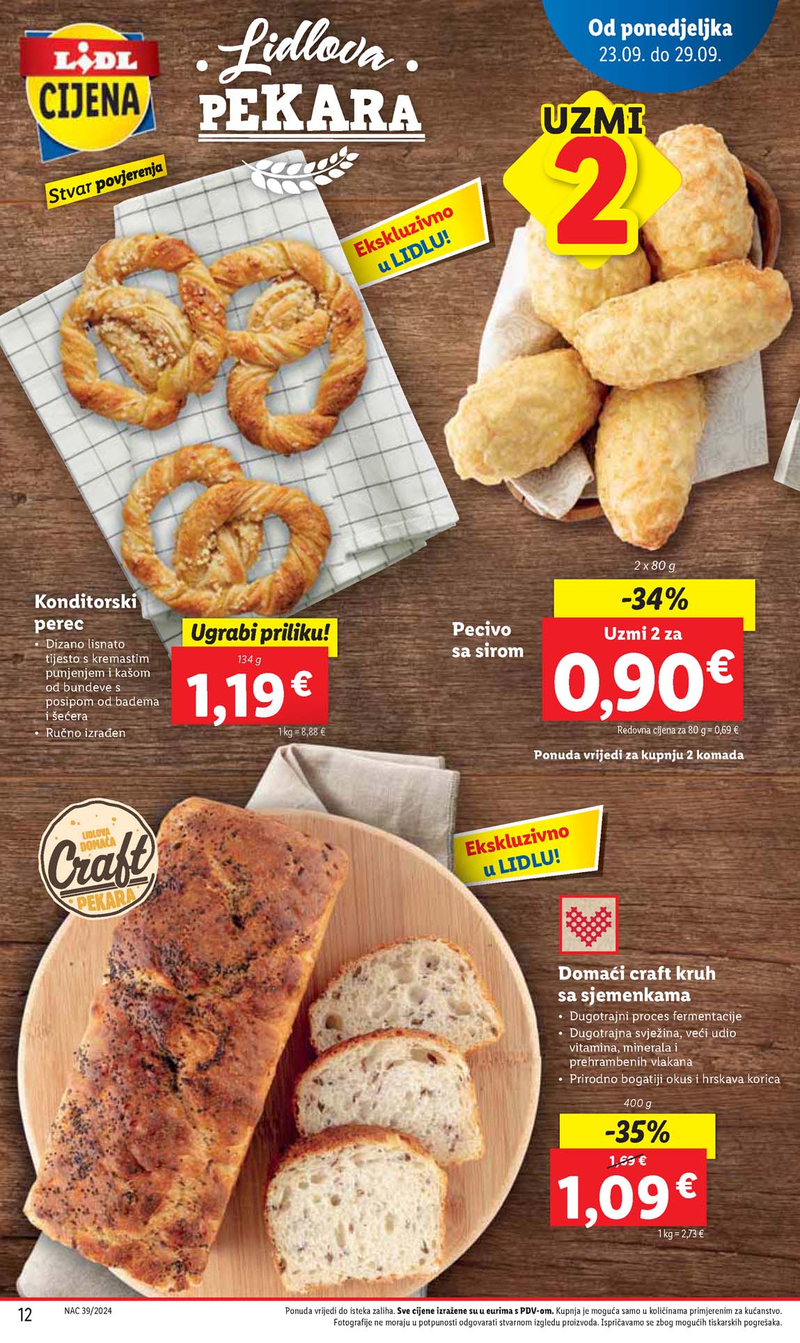 LIDL SNIZENJE SNIZENJA  KATALOG AKCIJA