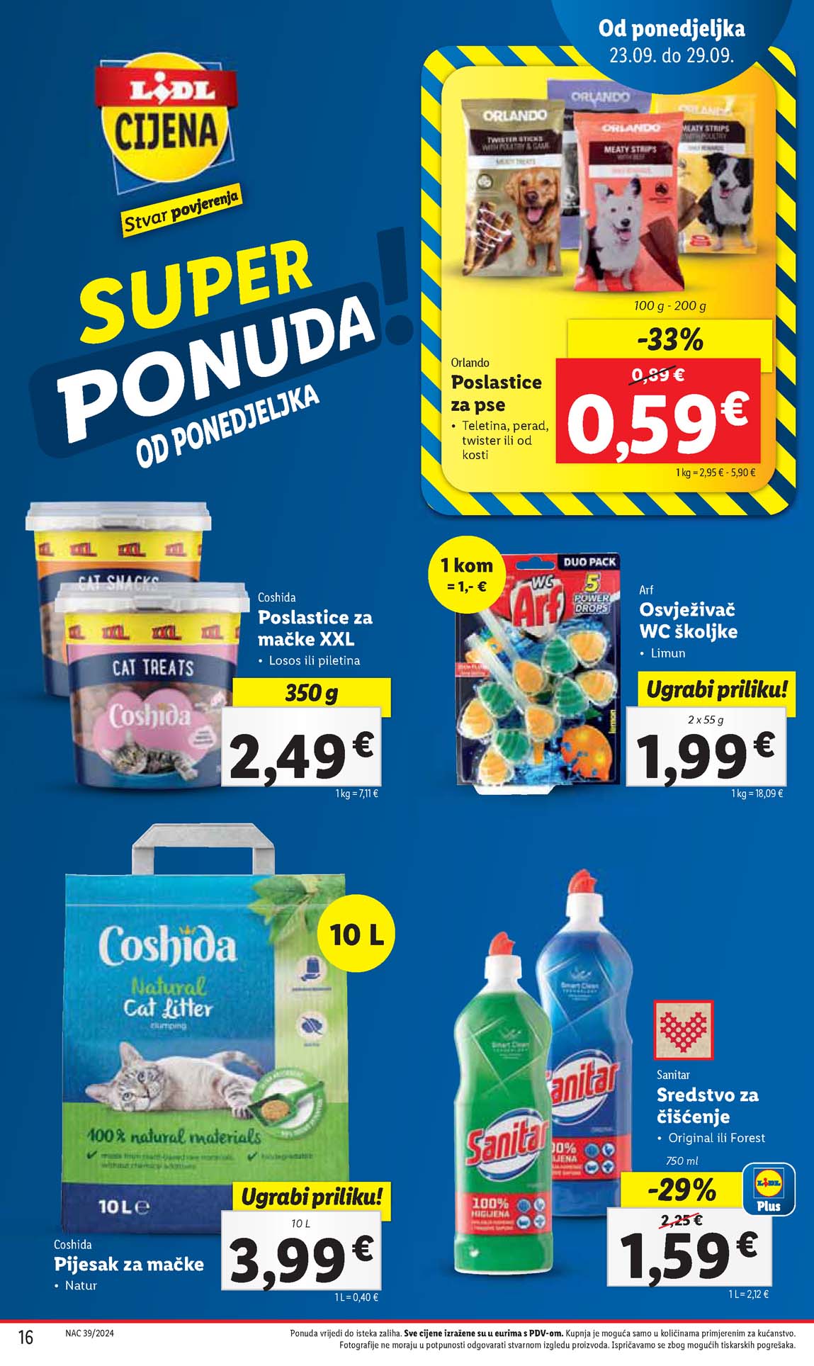 LIDL SNIZENJE SNIZENJA  KATALOG AKCIJA