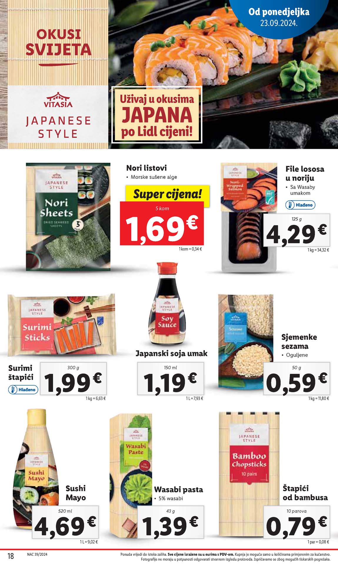 LIDL SNIZENJE SNIZENJA  KATALOG AKCIJA