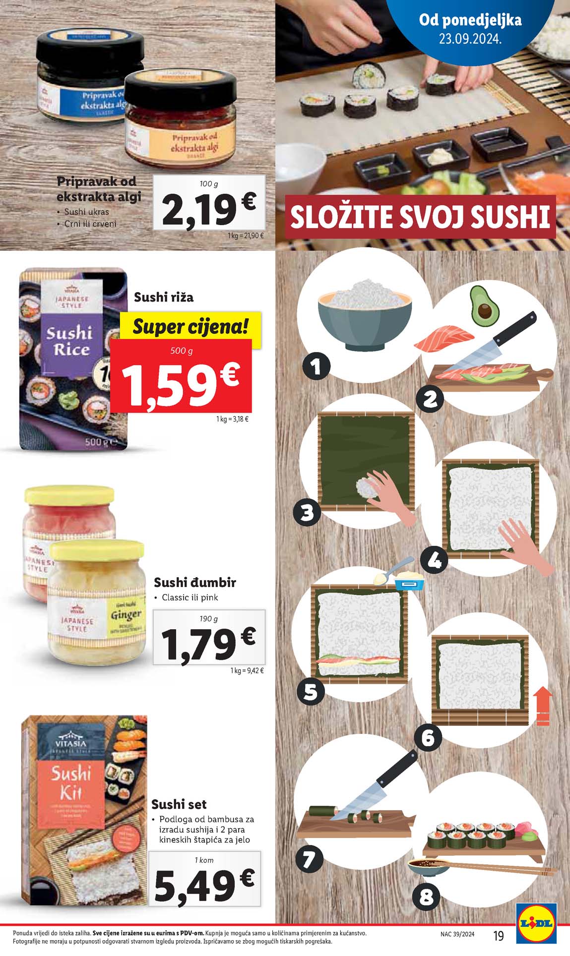 LIDL SNIZENJE SNIZENJA  KATALOG AKCIJA