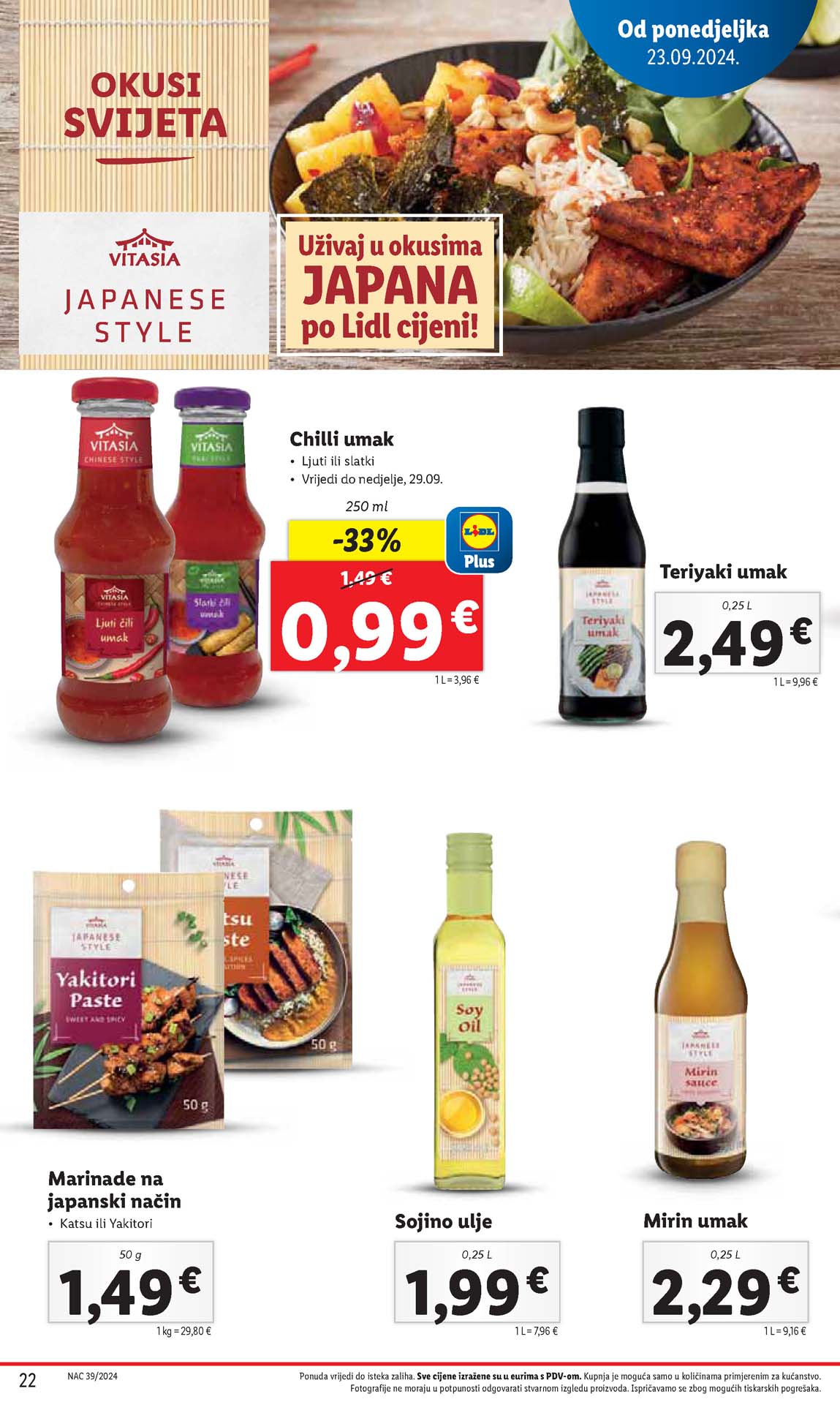 LIDL SNIZENJE SNIZENJA  KATALOG AKCIJA