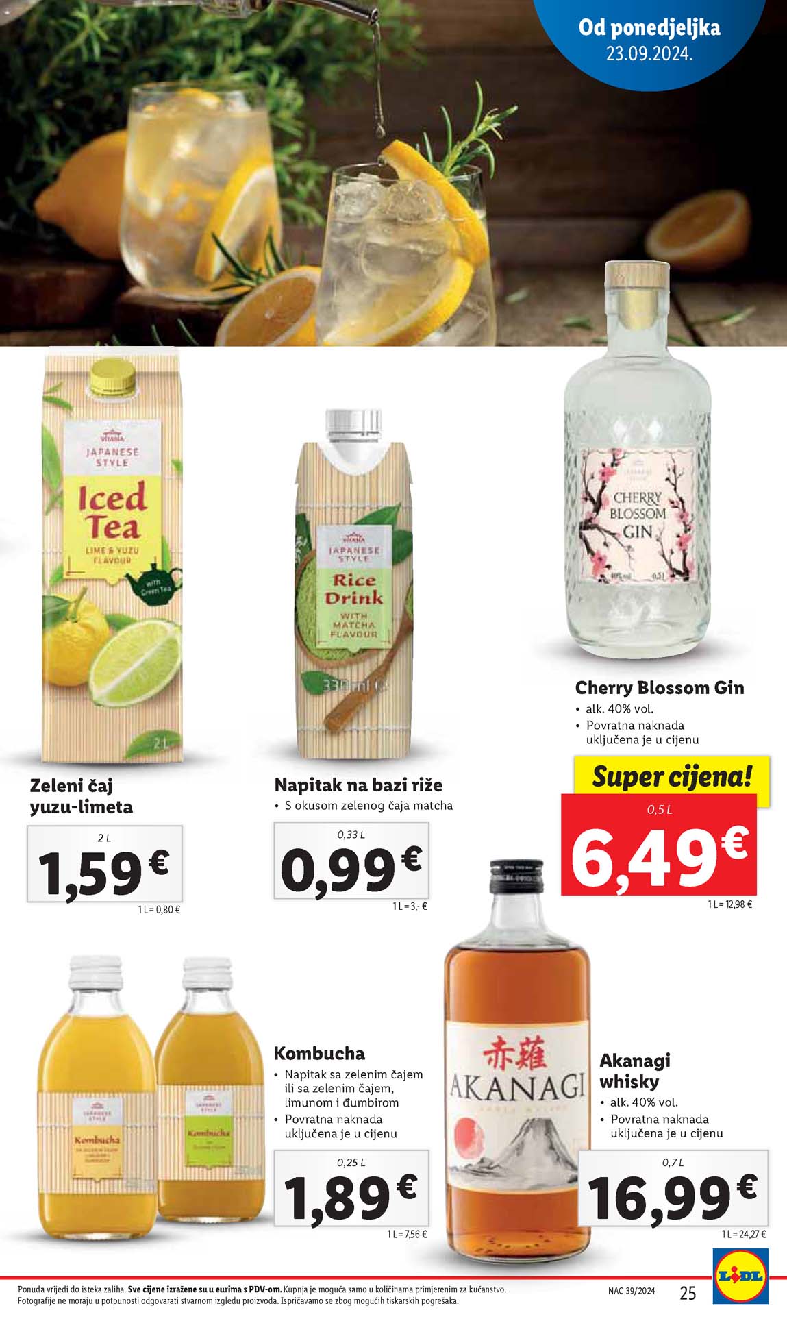 LIDL SNIZENJE SNIZENJA  KATALOG AKCIJA