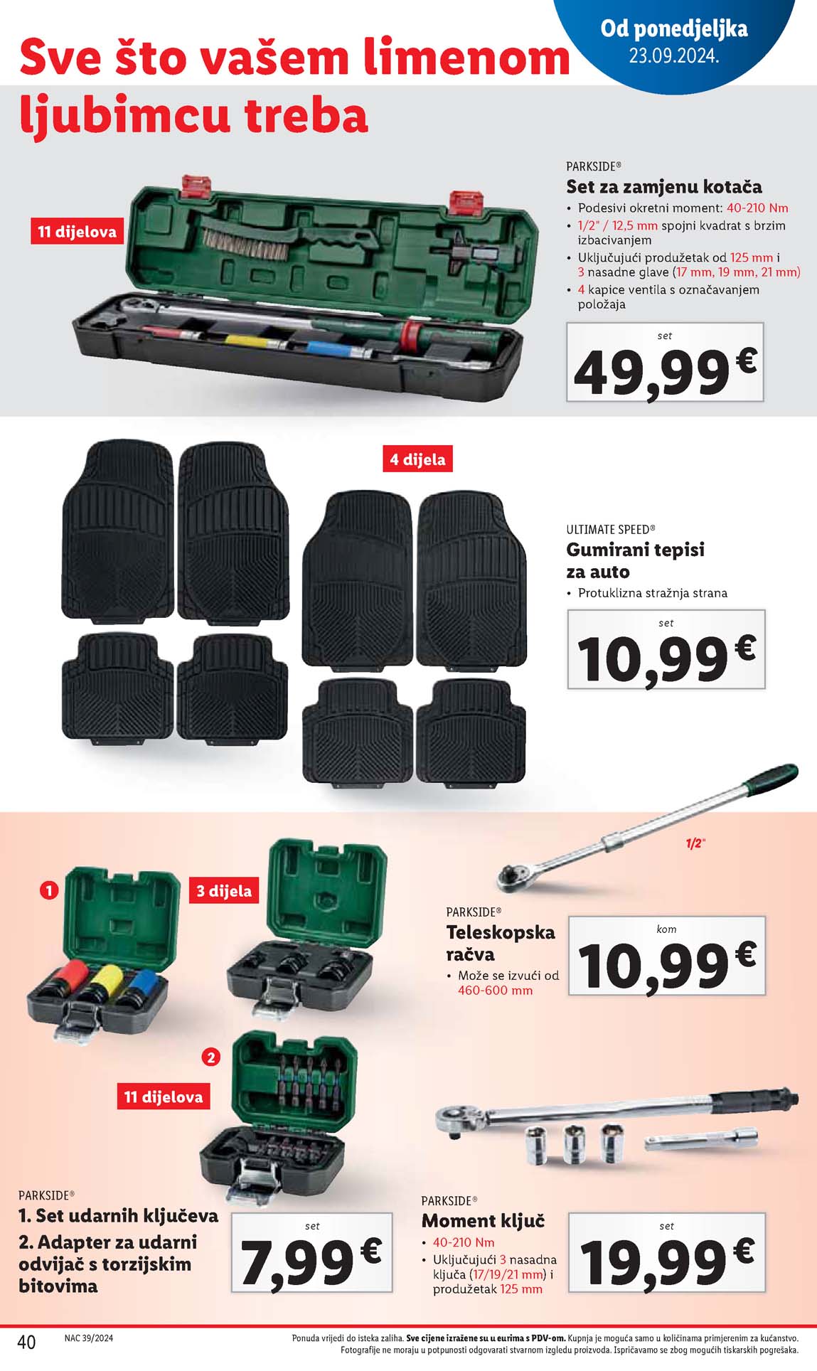 LIDL SNIZENJE SNIZENJA  KATALOG AKCIJA