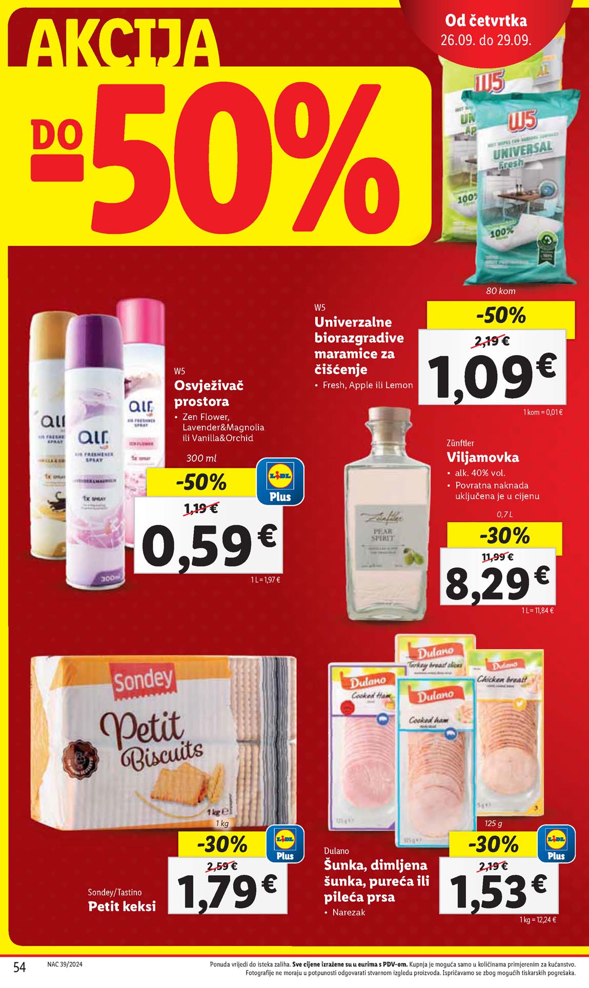 LIDL SNIZENJE SNIZENJA  KATALOG AKCIJA