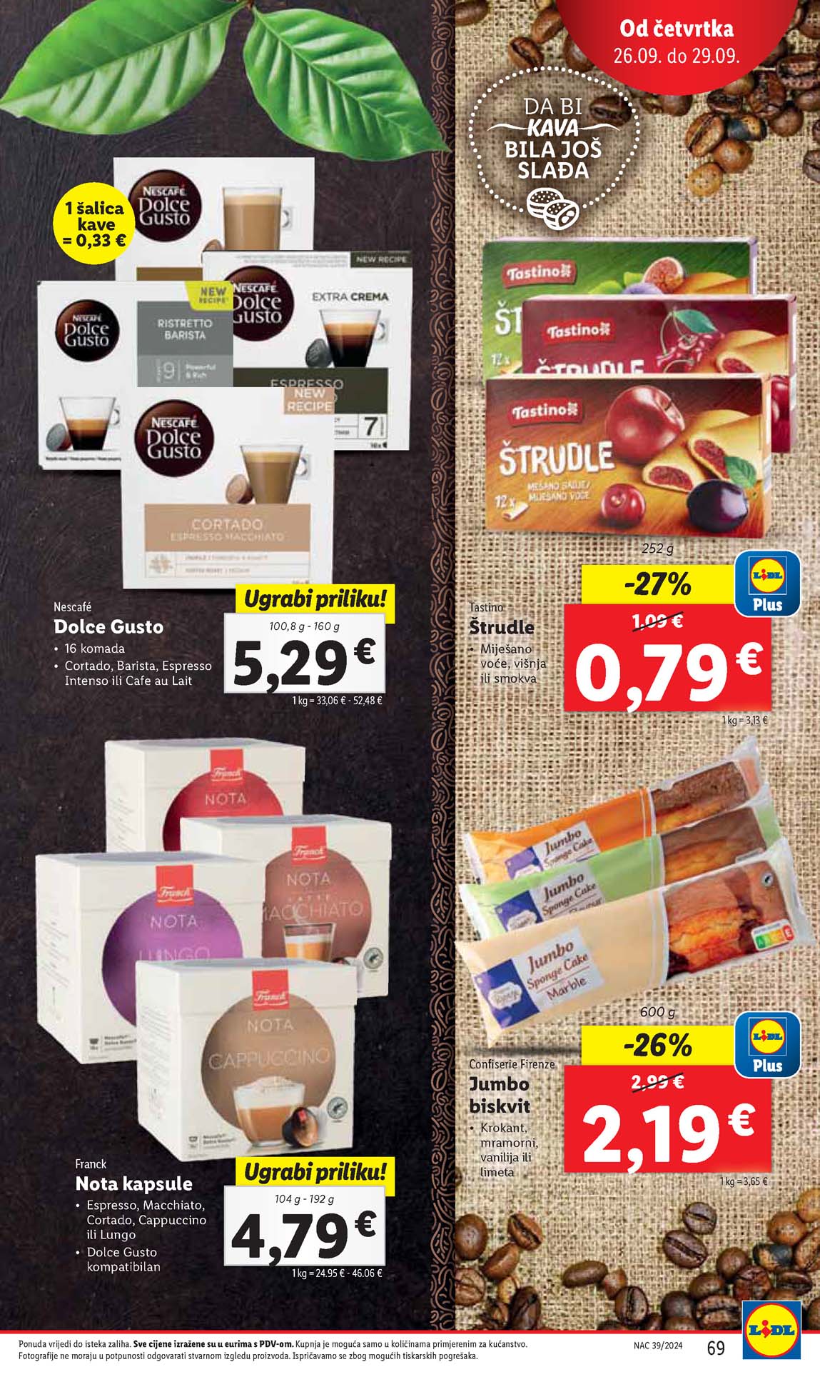 LIDL SNIZENJE SNIZENJA  KATALOG AKCIJA