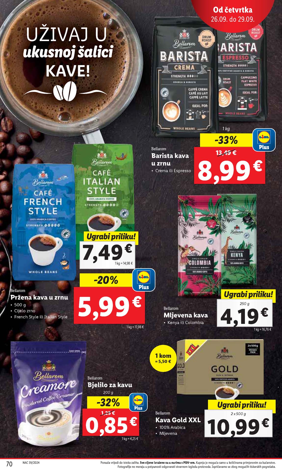 LIDL SNIZENJE SNIZENJA  KATALOG AKCIJA