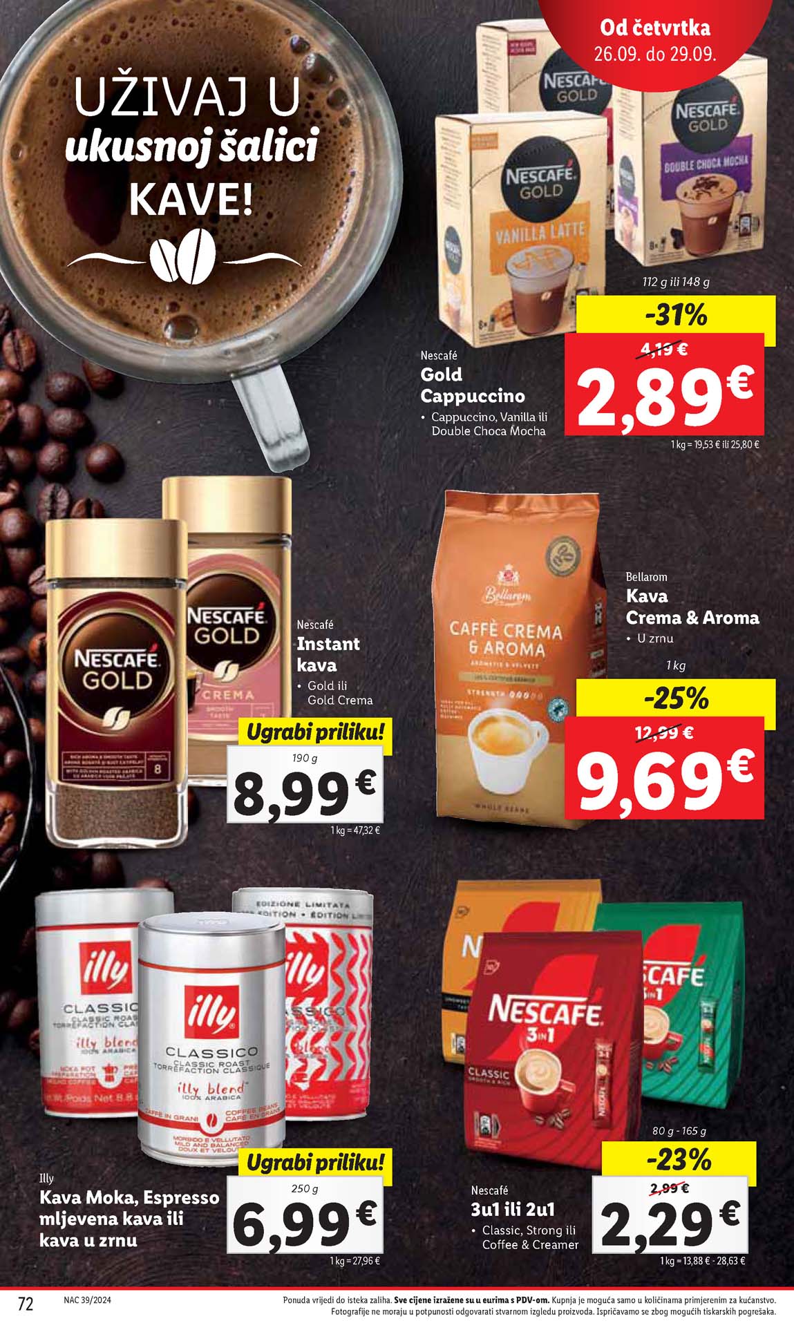 LIDL SNIZENJE SNIZENJA  KATALOG AKCIJA