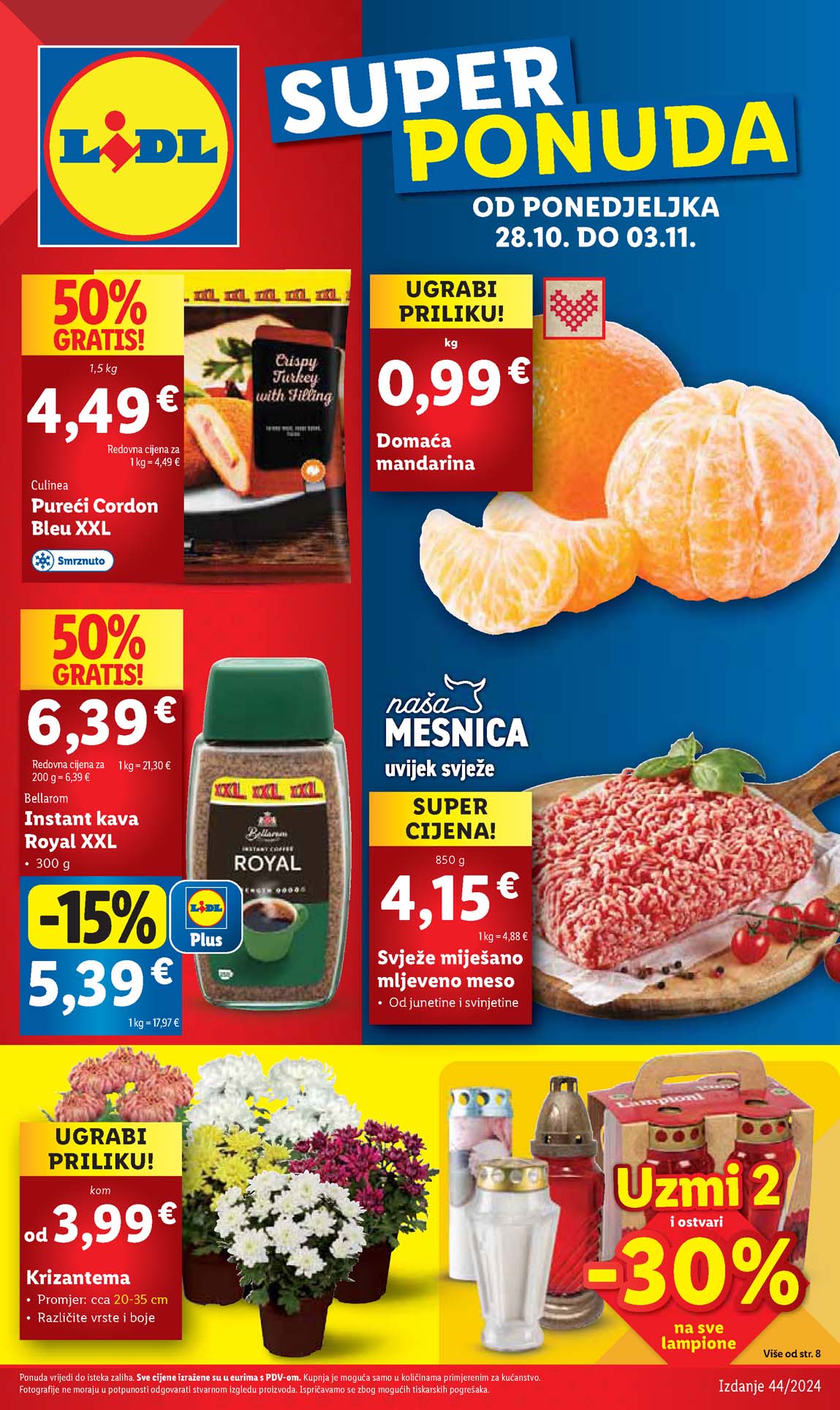 LIDL SNIZENJE SNIZENJA  KATALOG AKCIJA