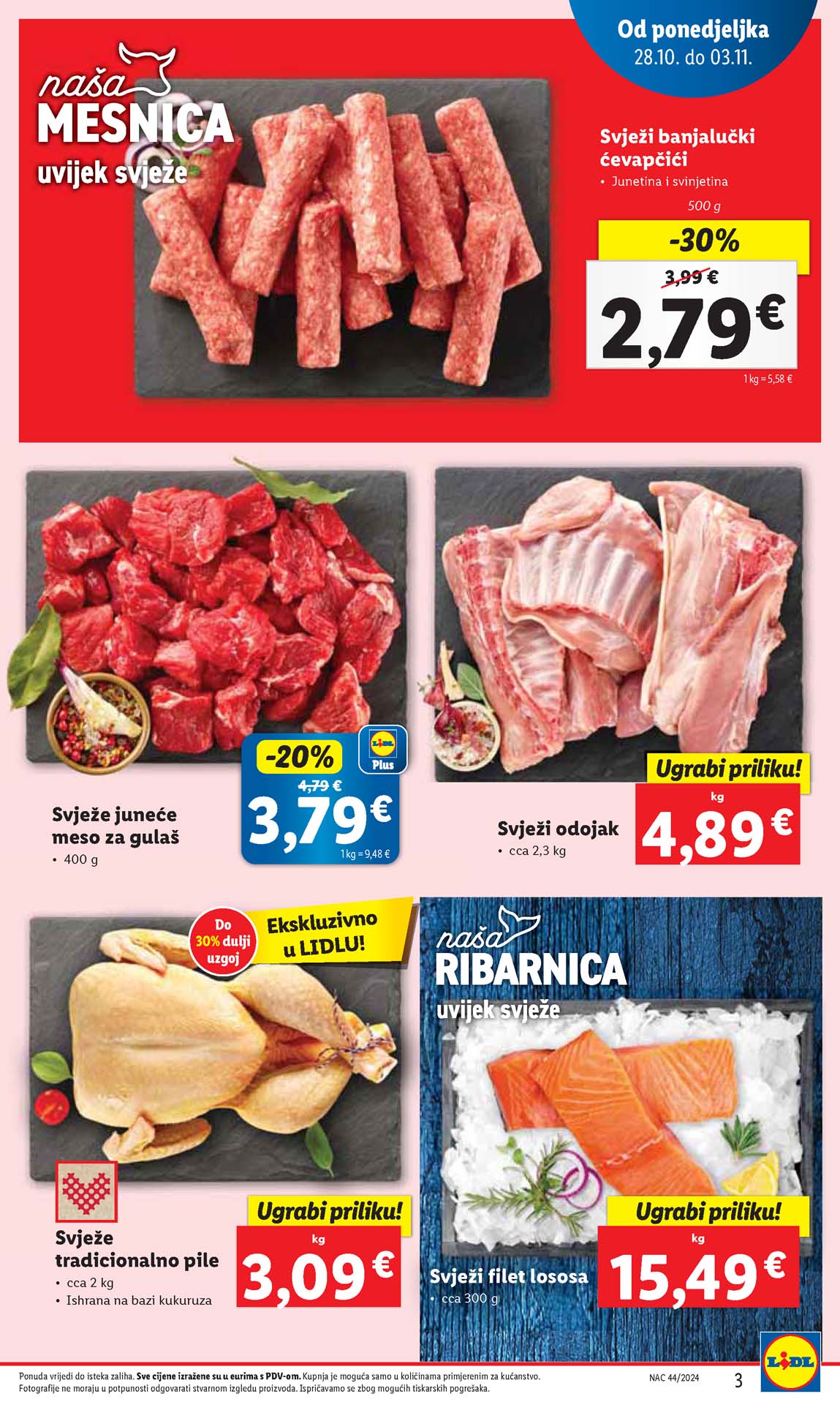 LIDL SNIZENJE SNIZENJA  KATALOG AKCIJA