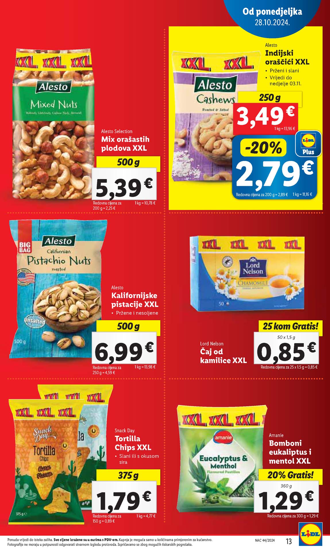 LIDL SNIZENJE SNIZENJA  KATALOG AKCIJA