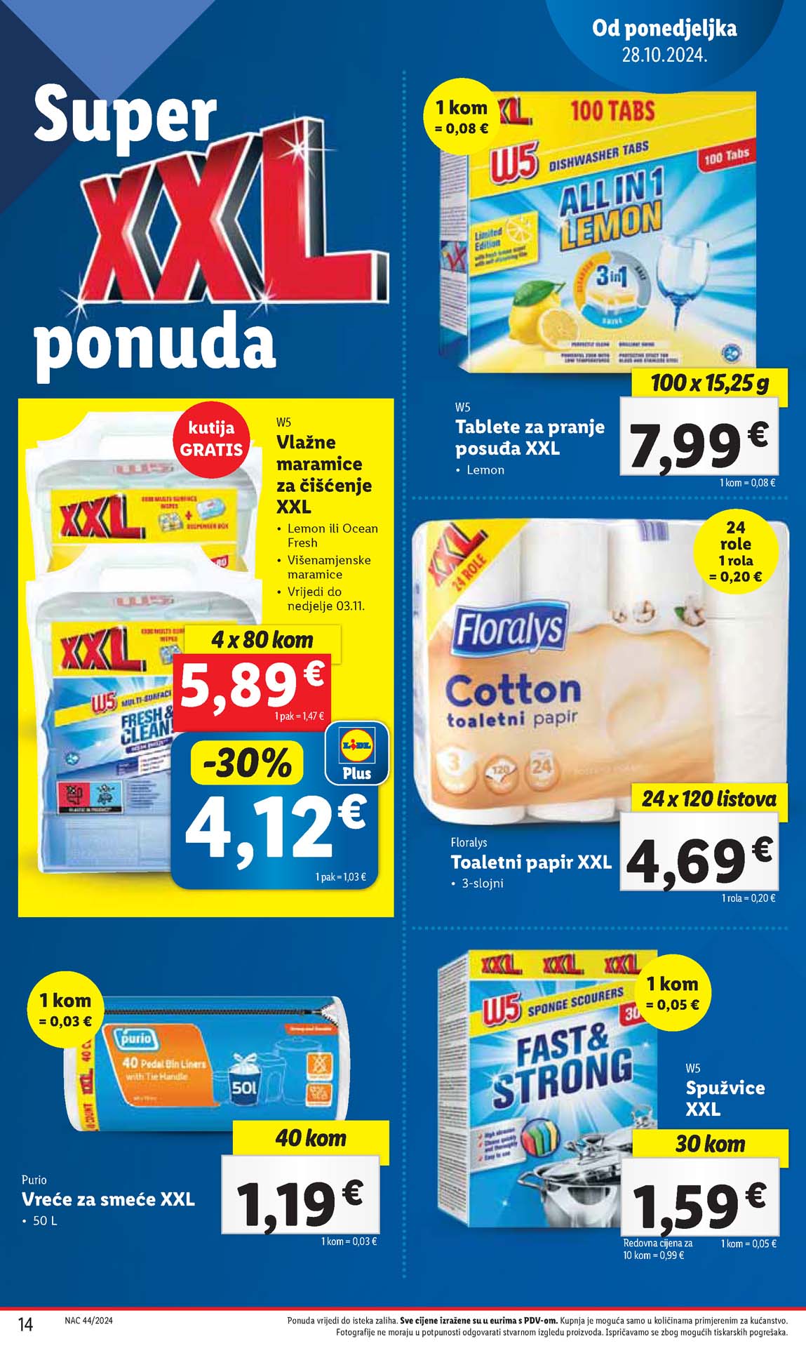 LIDL SNIZENJE SNIZENJA  KATALOG AKCIJA