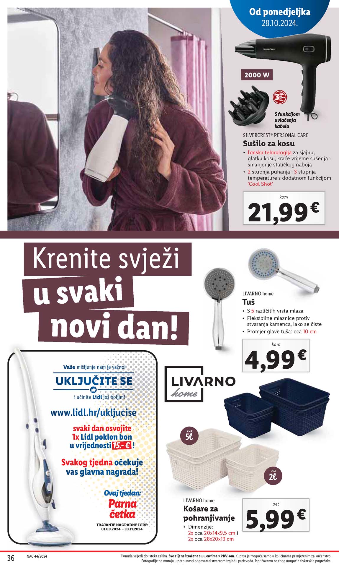 LIDL SNIZENJE SNIZENJA  KATALOG AKCIJA