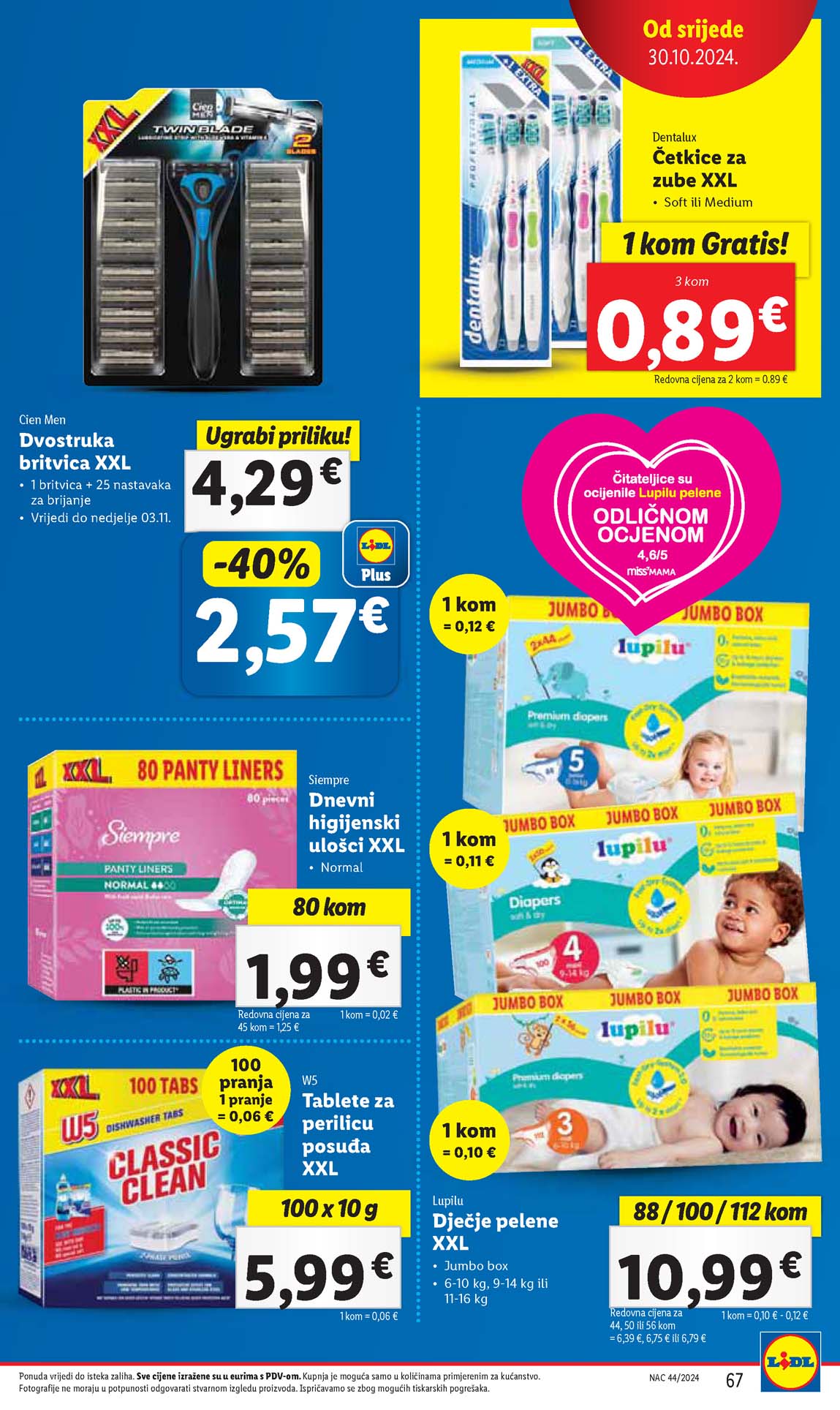 LIDL SNIZENJE SNIZENJA  KATALOG AKCIJA