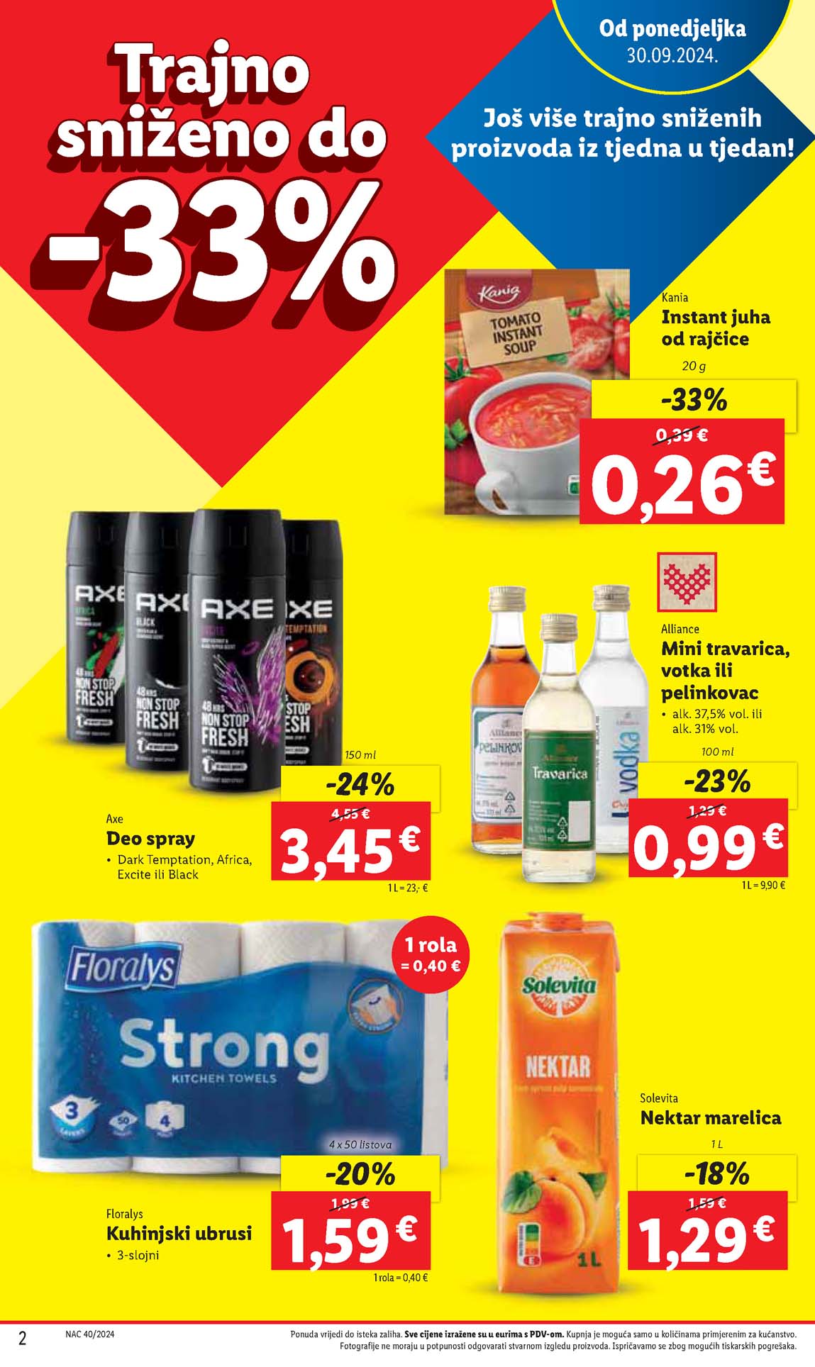 LIDL SNIZENJE SNIZENJA  KATALOG AKCIJA