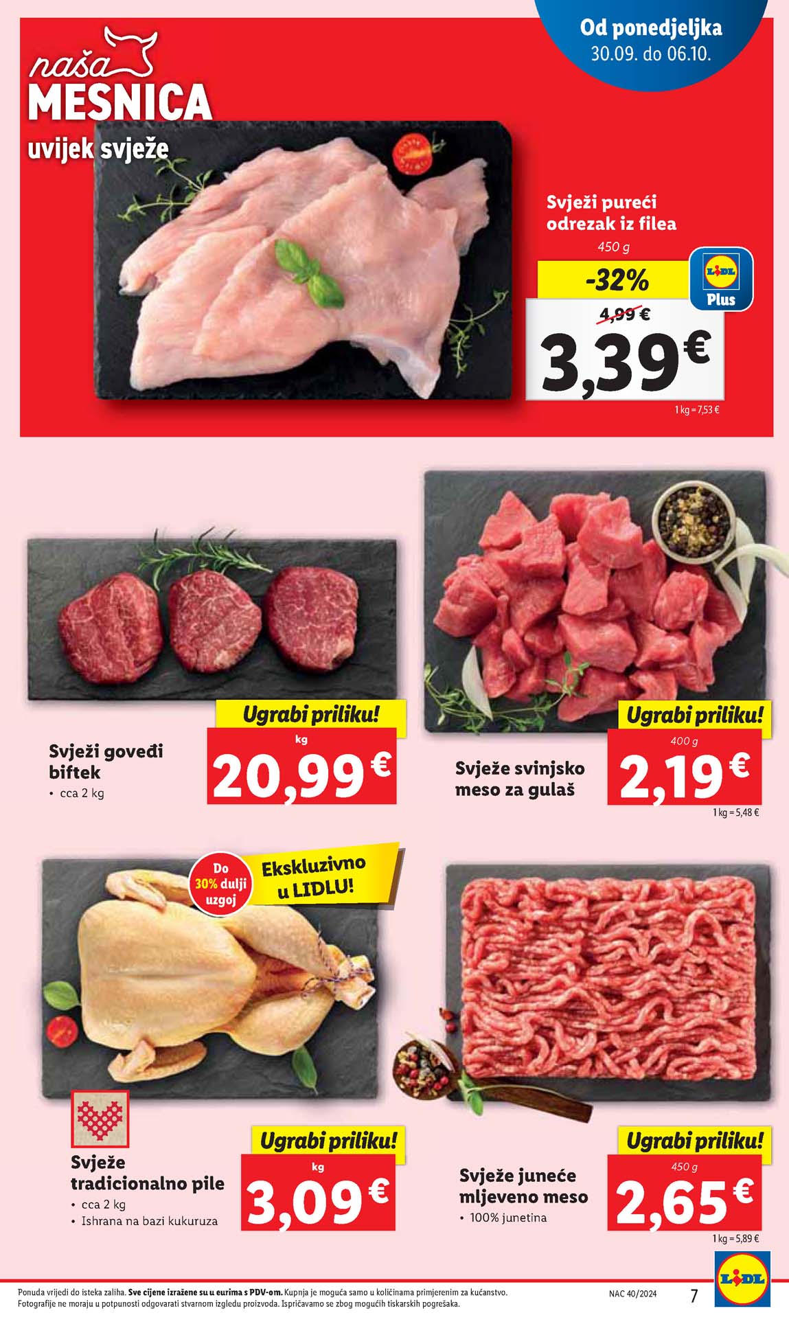 LIDL SNIZENJE SNIZENJA  KATALOG AKCIJA