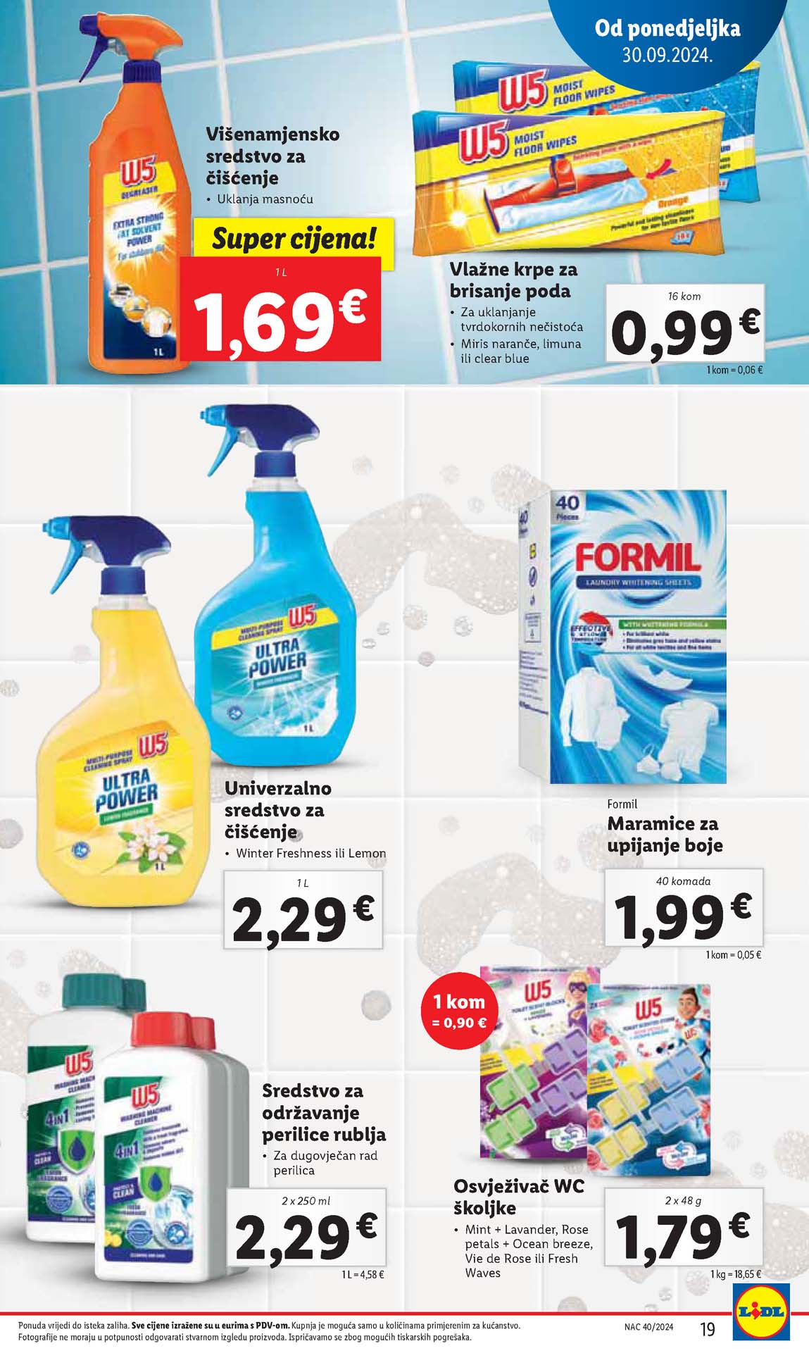 LIDL SNIZENJE SNIZENJA  KATALOG AKCIJA