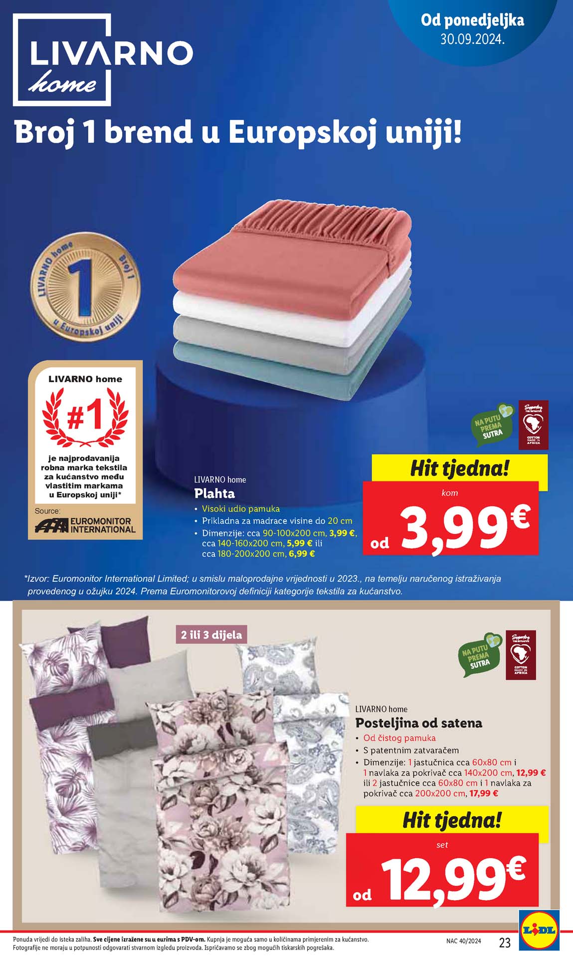 LIDL SNIZENJE SNIZENJA  KATALOG AKCIJA