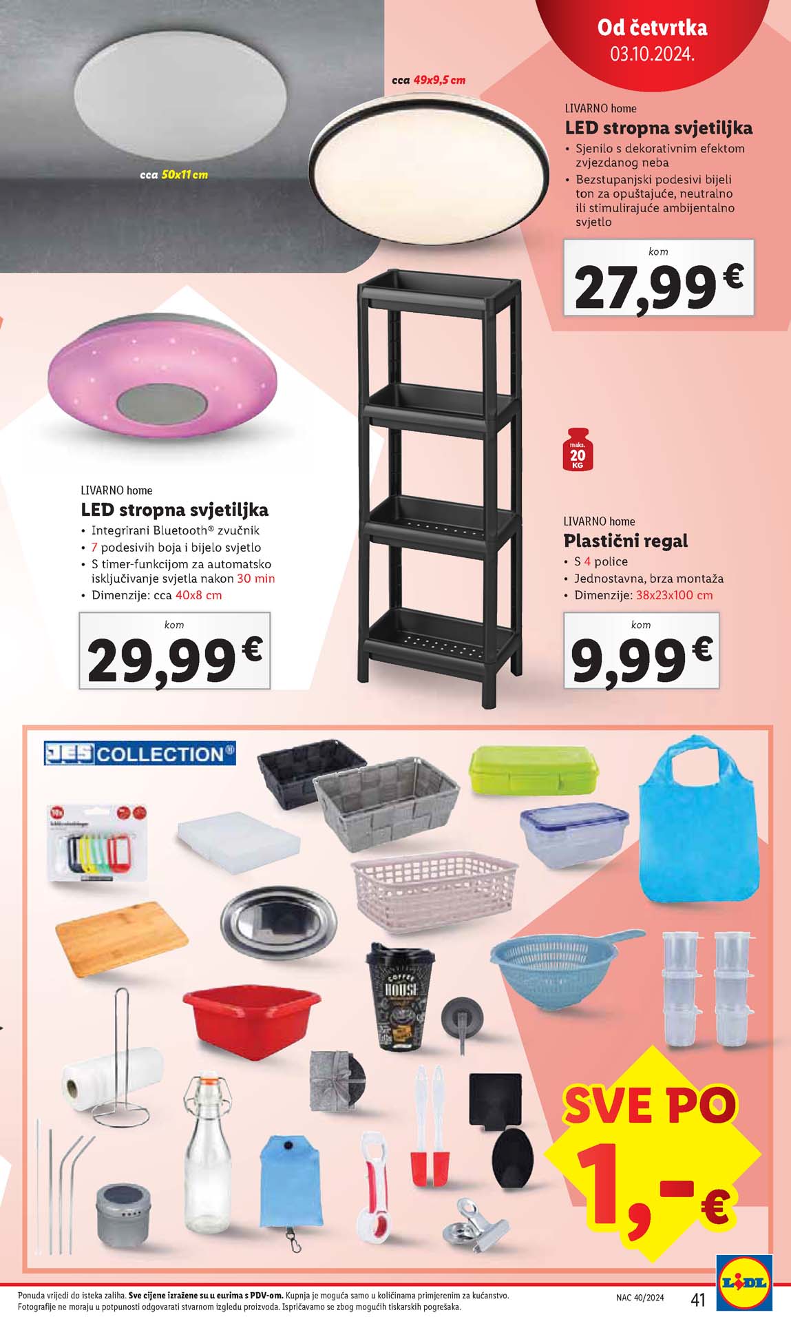 LIDL SNIZENJE SNIZENJA  KATALOG AKCIJA