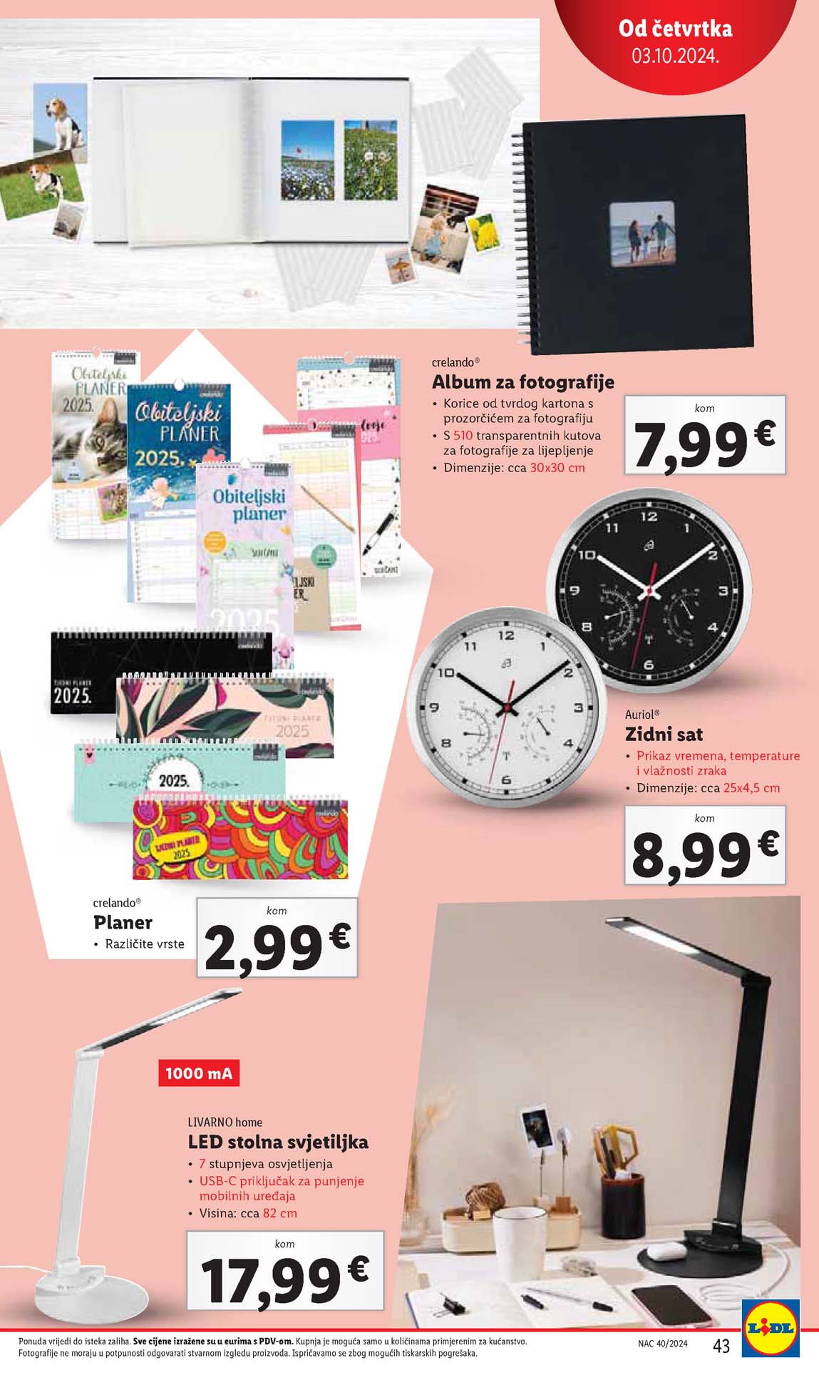 LIDL SNIZENJE SNIZENJA  KATALOG AKCIJA