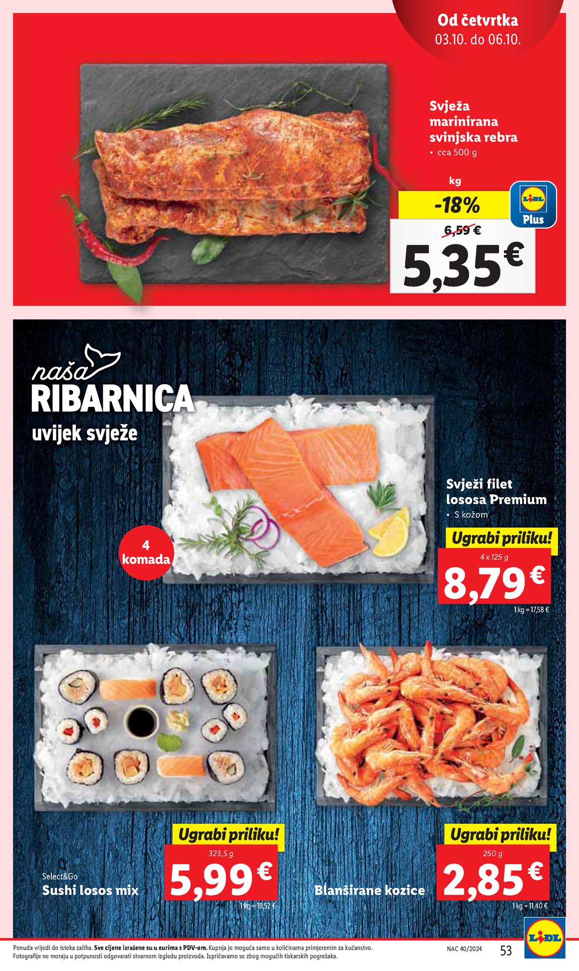 LIDL SNIZENJE SNIZENJA  KATALOG AKCIJA