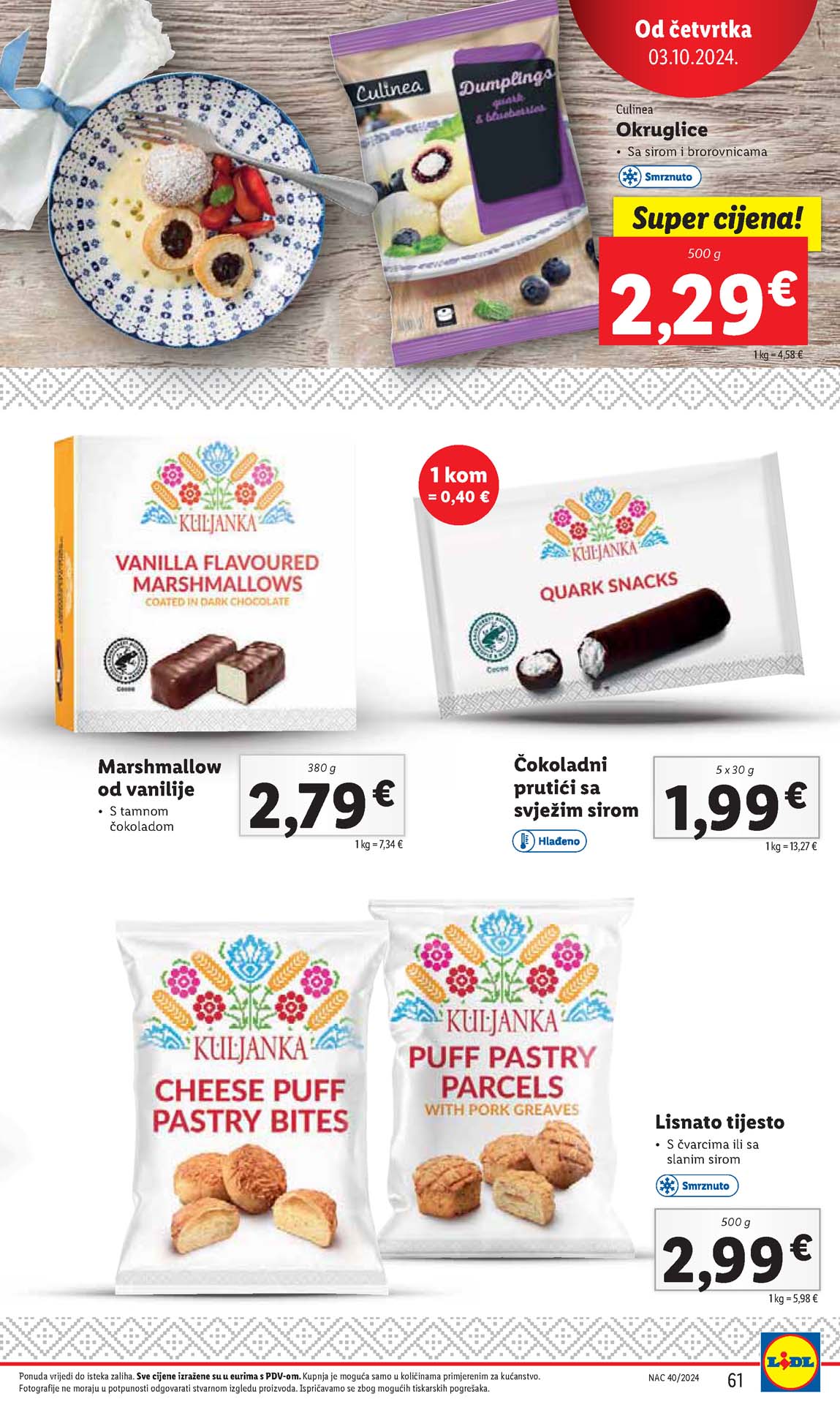 LIDL SNIZENJE SNIZENJA  KATALOG AKCIJA