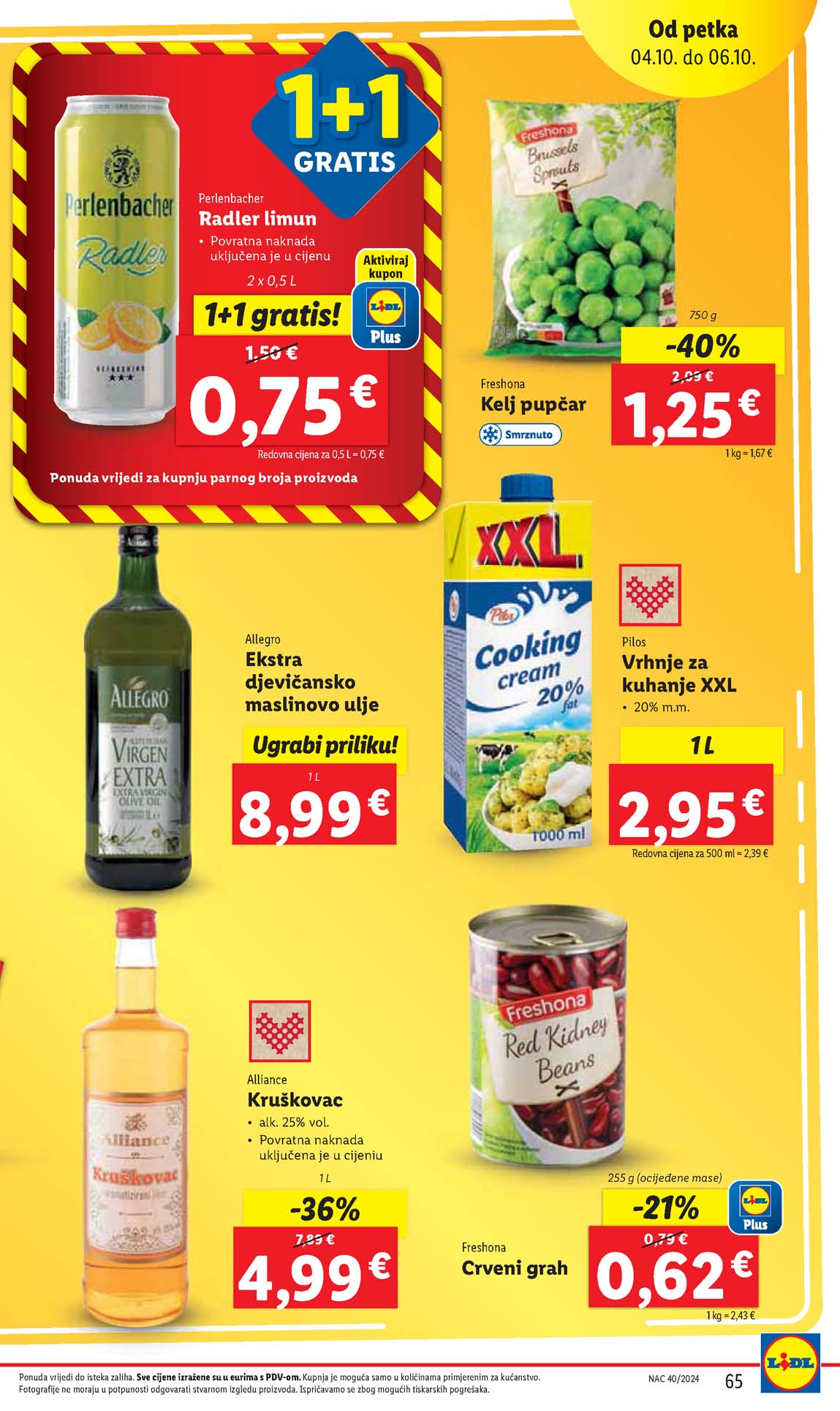 LIDL SNIZENJE SNIZENJA  KATALOG AKCIJA