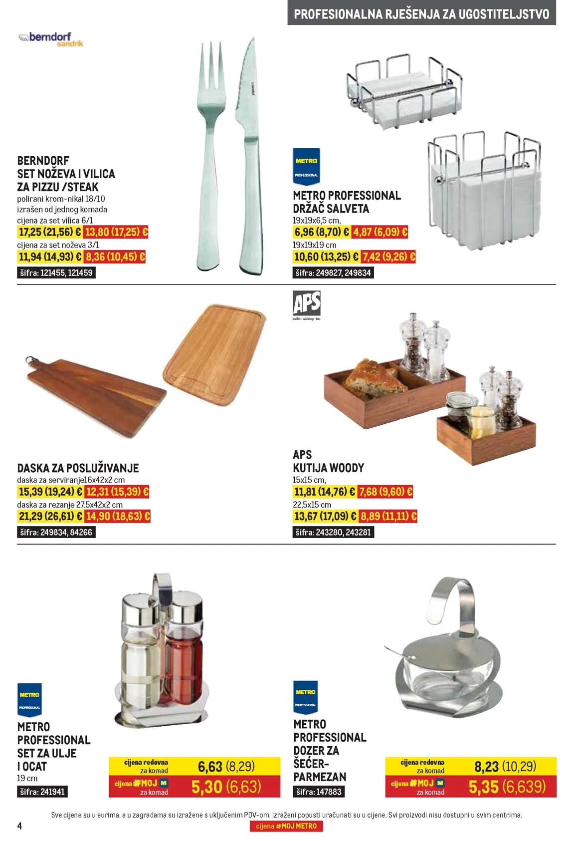 Katalog gastro Metro