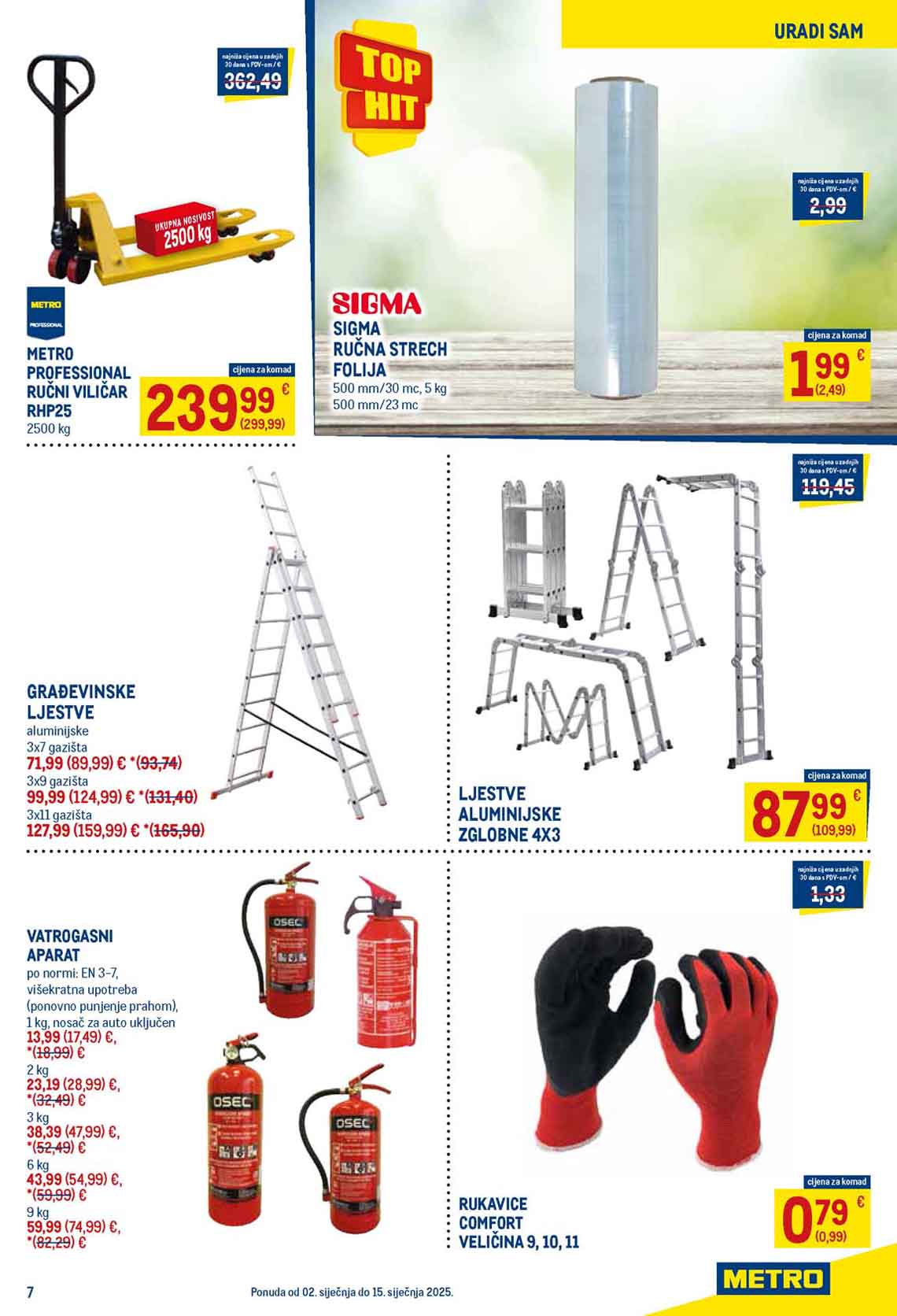 Metro katalog prehrane snizenja