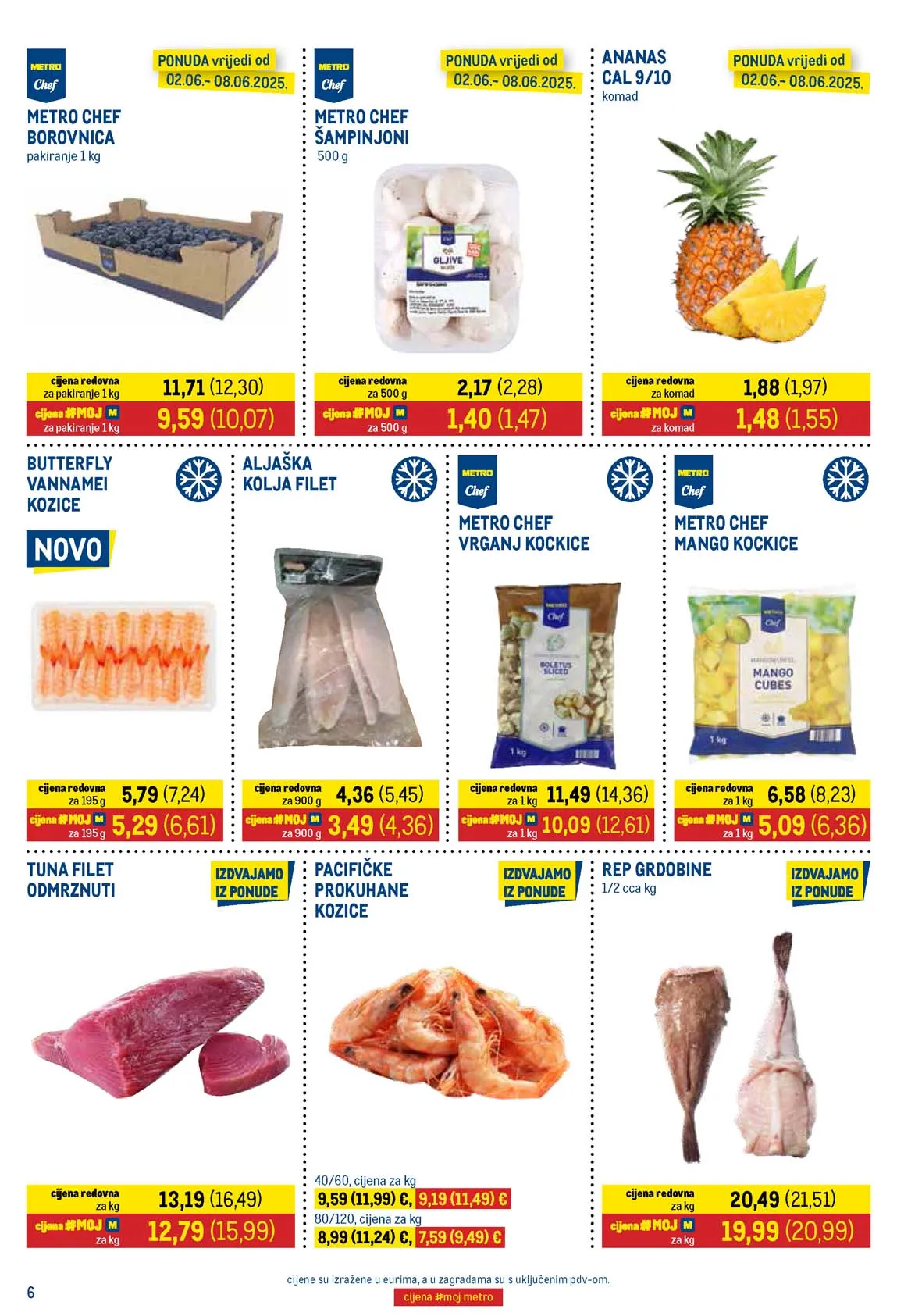 Metro katalog prehrane snizenja