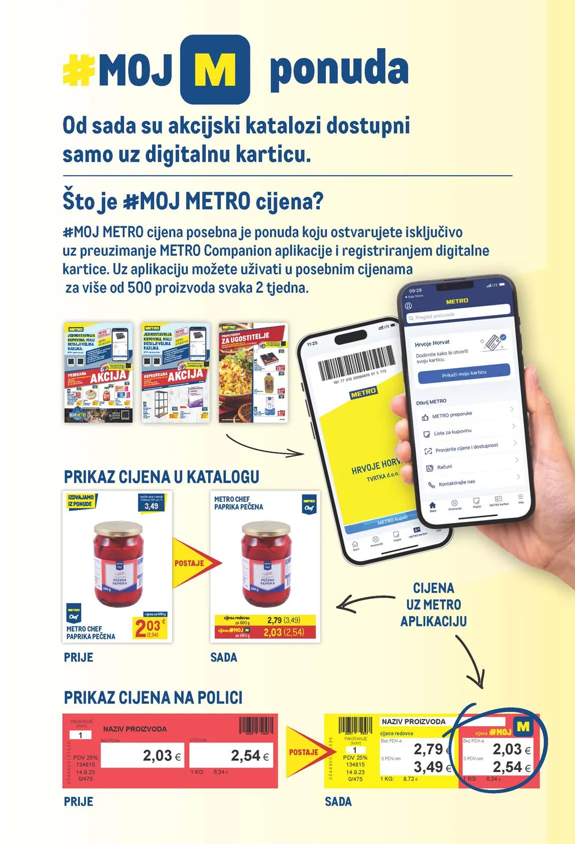 Metro katalog prehrane snizenja