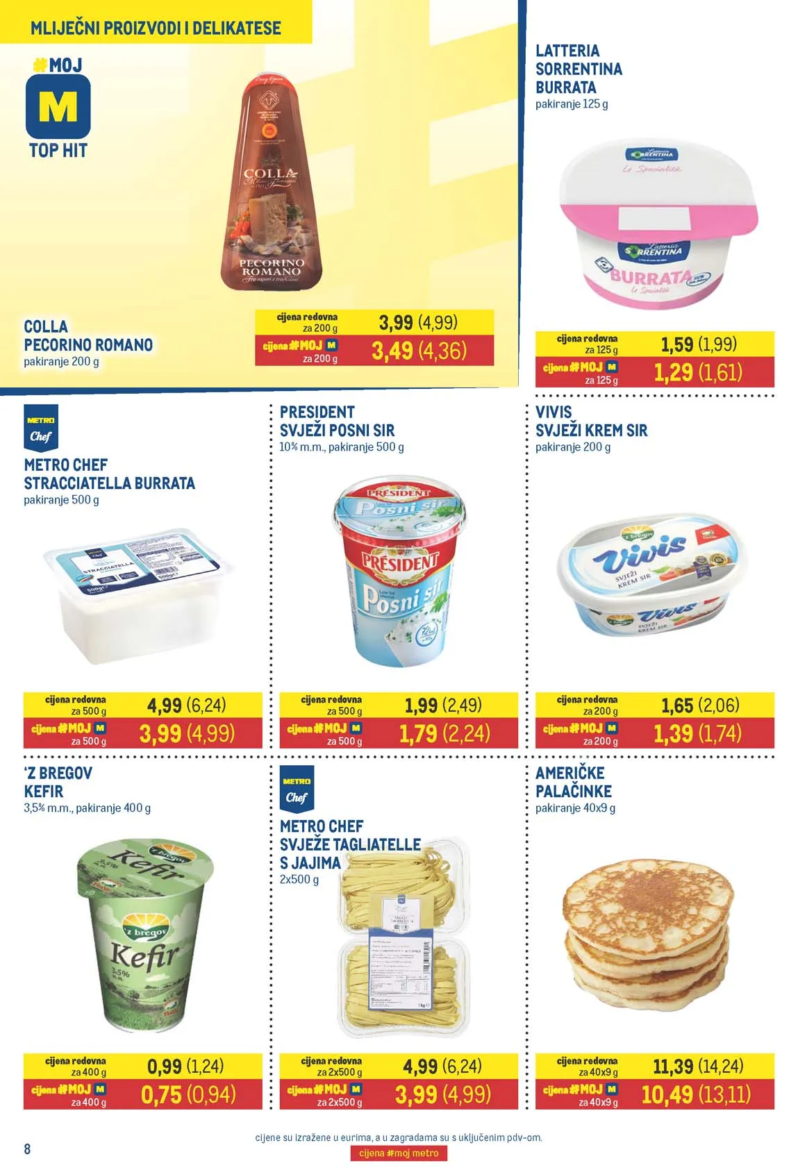 Metro katalog prehrane snizenja
