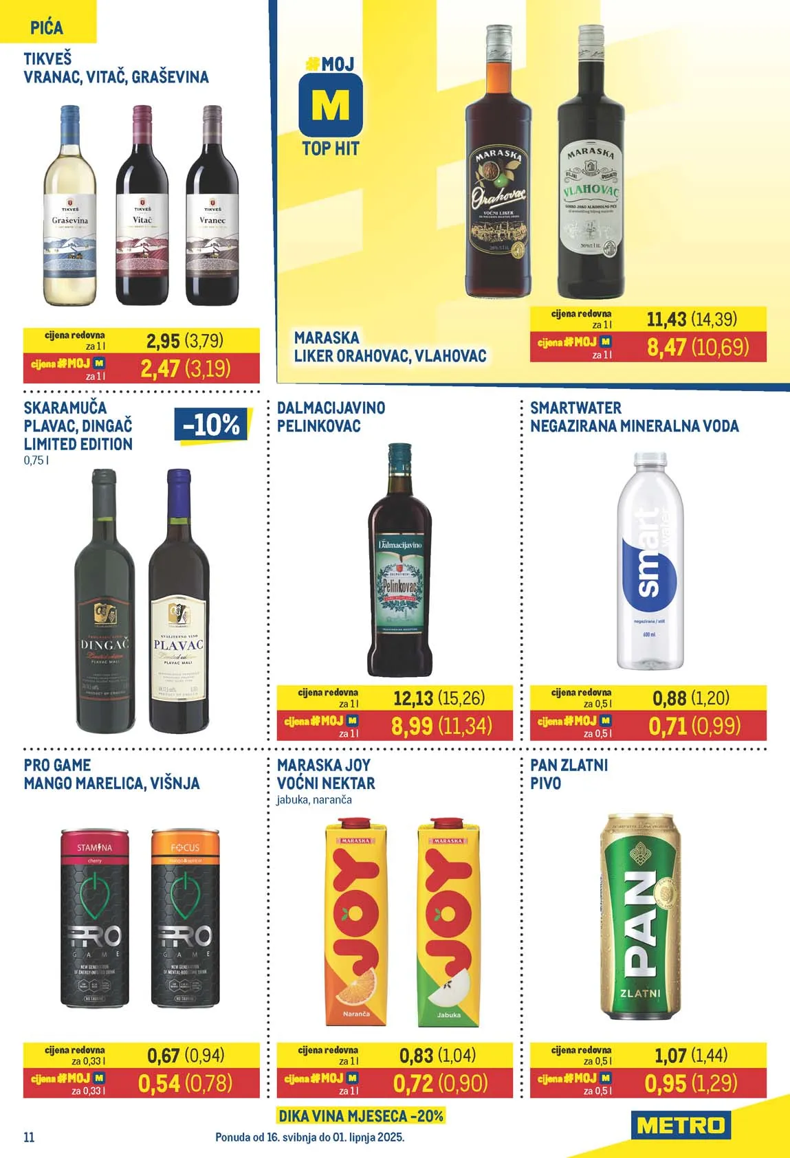 Metro katalog prehrane snizenja