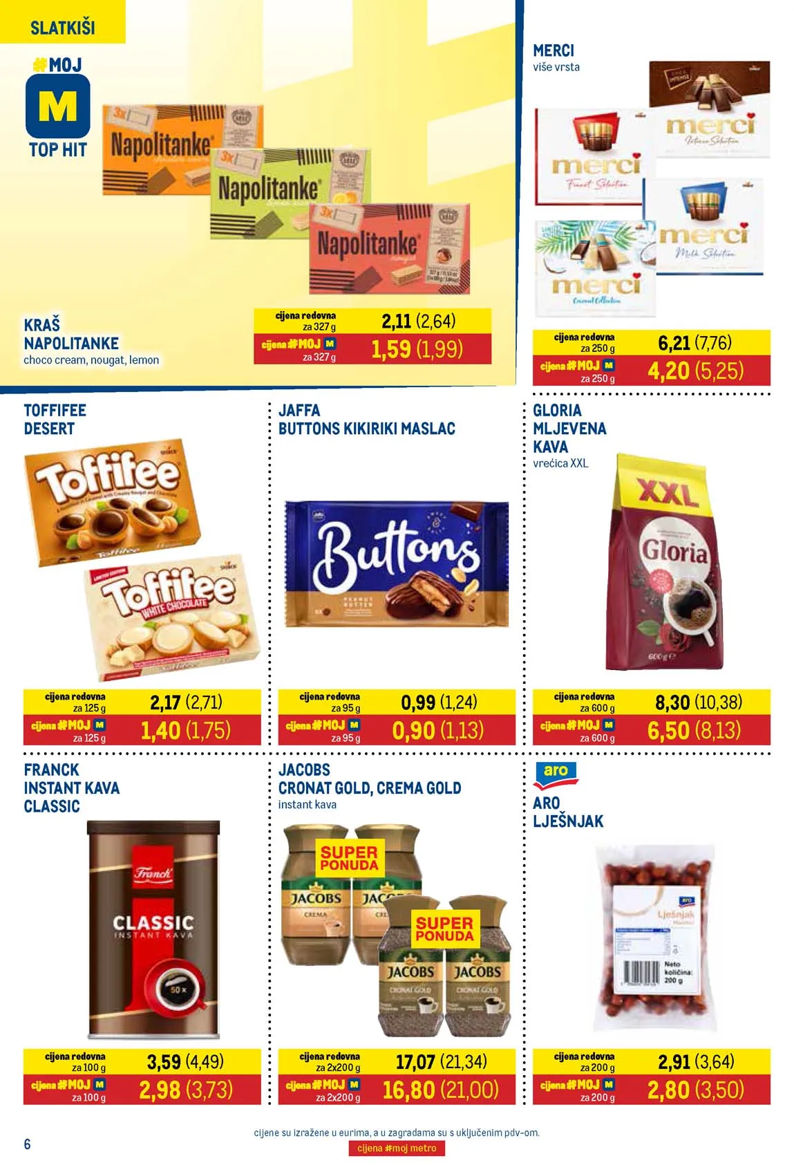Metro katalog prehrane snizenja