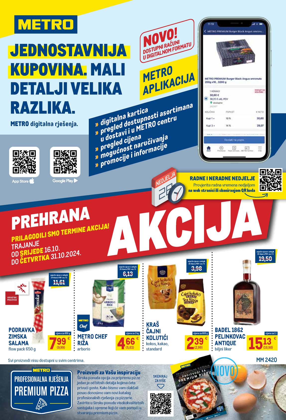 METRO AKCIJA - TEHNIKA SNIZENJE SNIZENJA  KATALOG AKCIJA