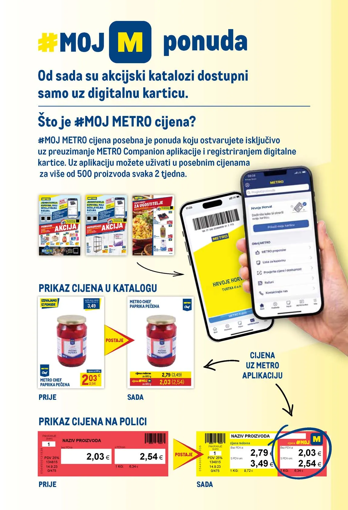 Metro katalog prehrane snizenja