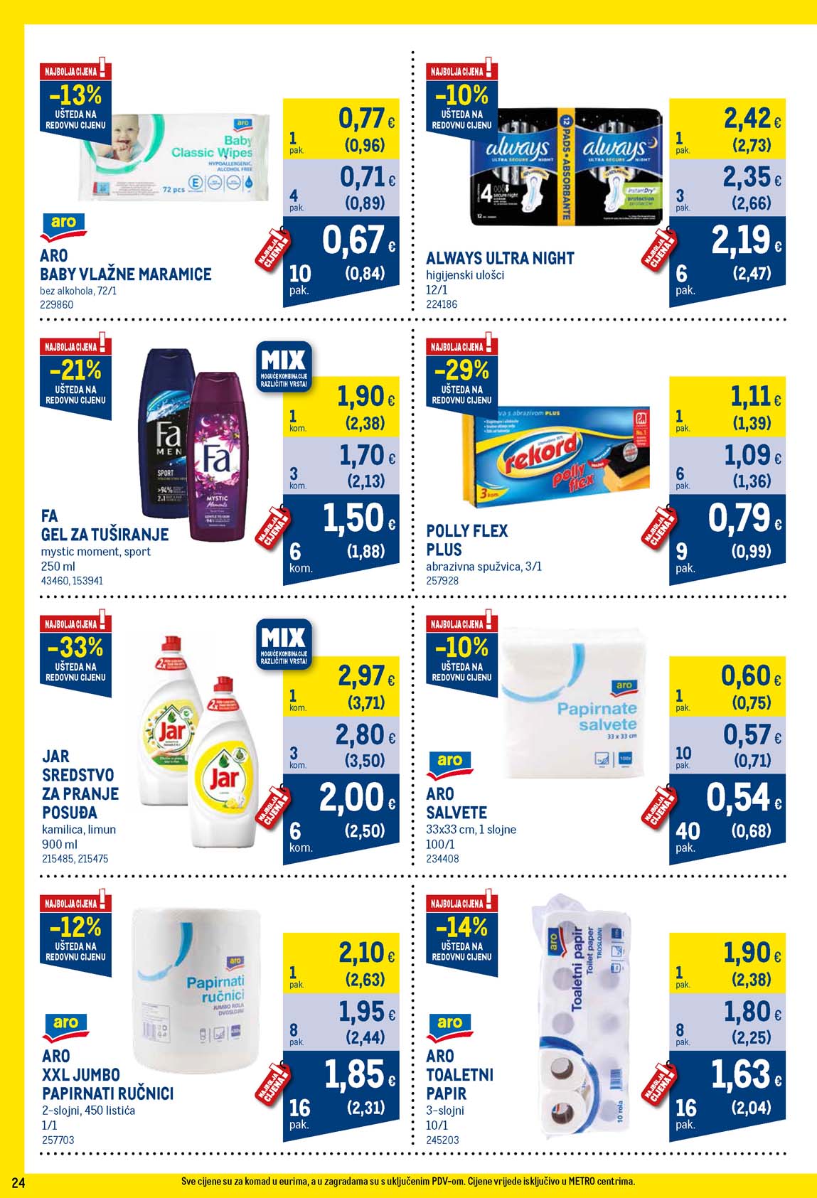 METRO AKCIJA - TEHNIKA SNIZENJE SNIZENJA  KATALOG AKCIJA