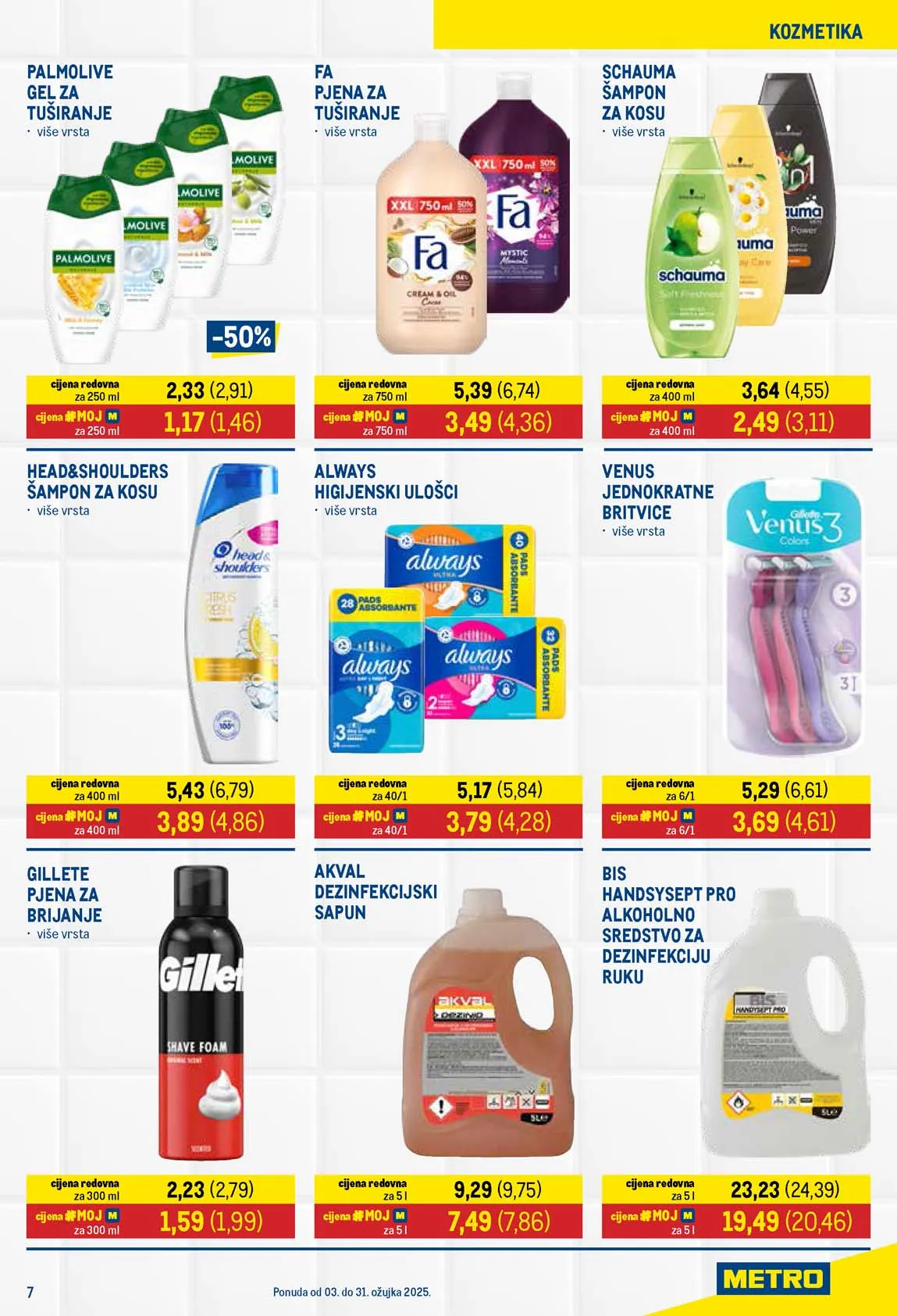 Metro katalog prehrane snizenja