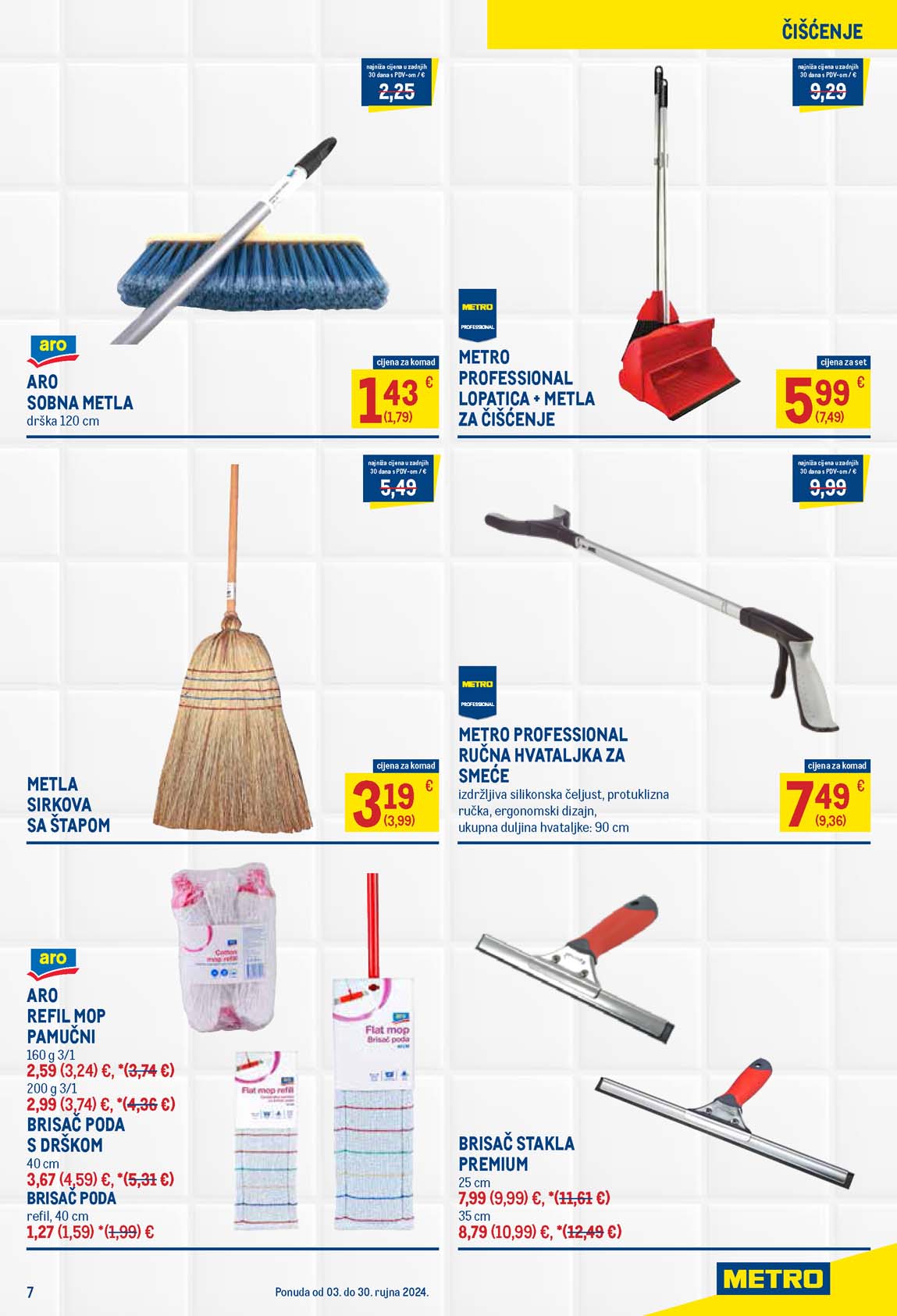 METRO AKCIJA - TEHNIKA SNIZENJE SNIZENJA  KATALOG AKCIJA