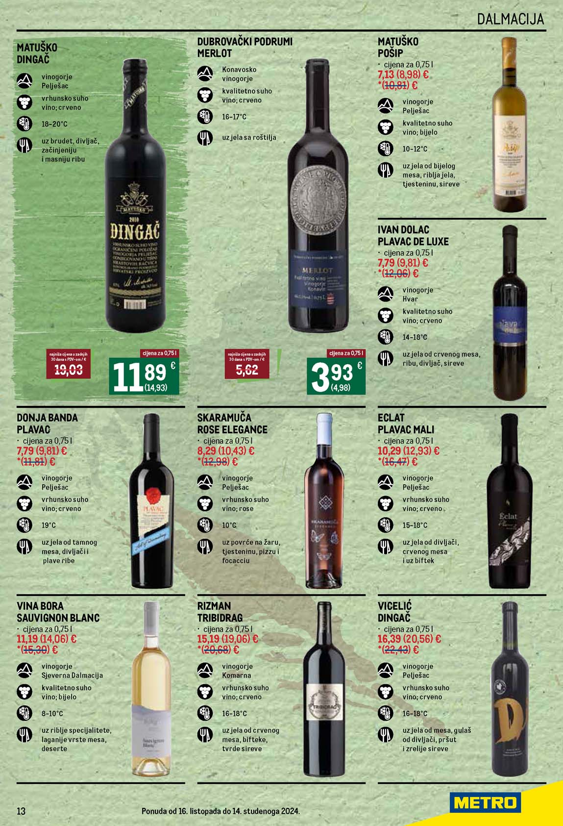 METRO Akcija - Sniženja Katalog Vina