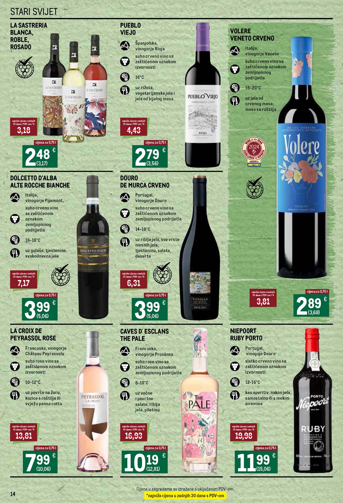 METRO Akcija - Sniženja Katalog Vina