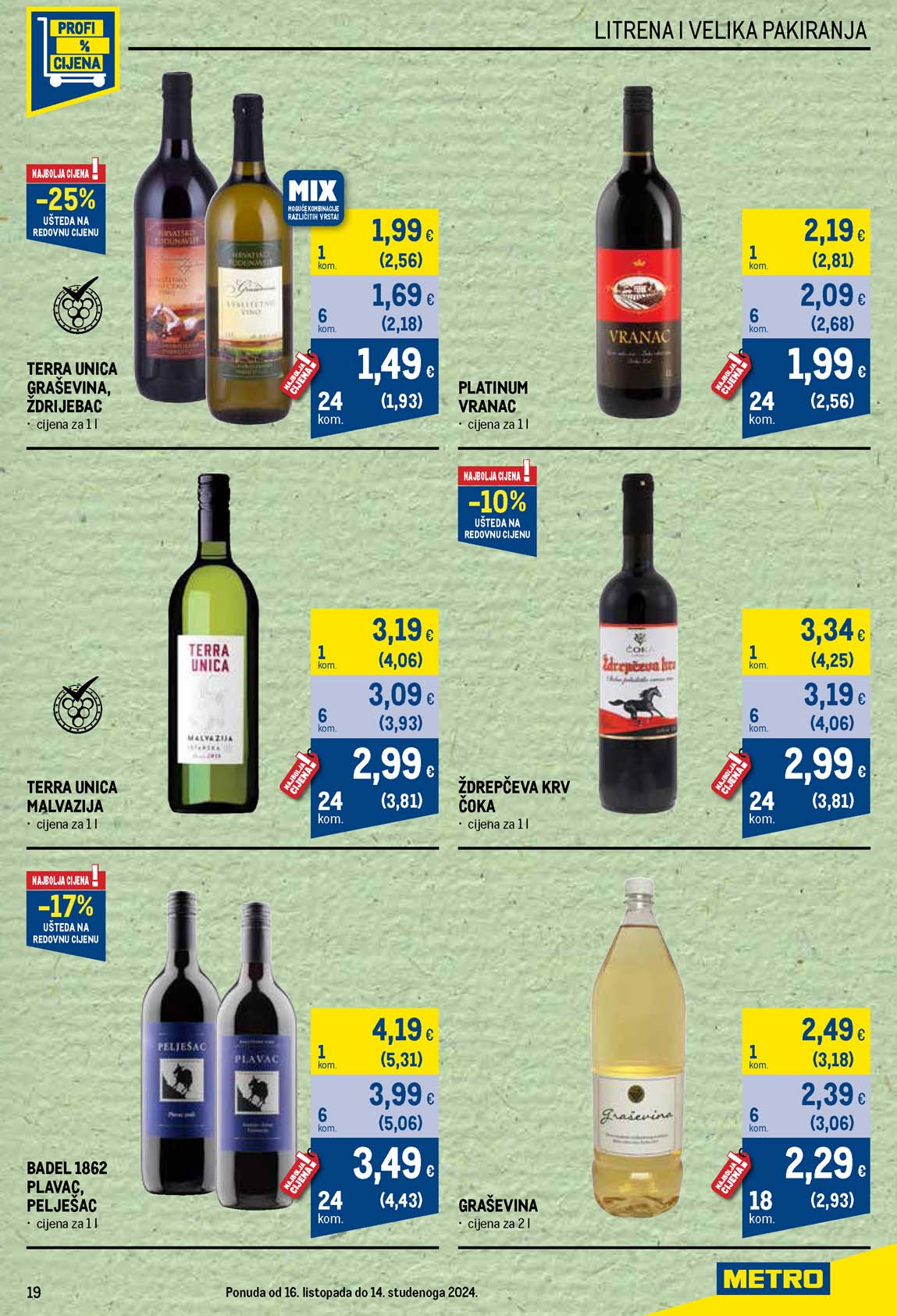 METRO Akcija - Sniženja Katalog Vina