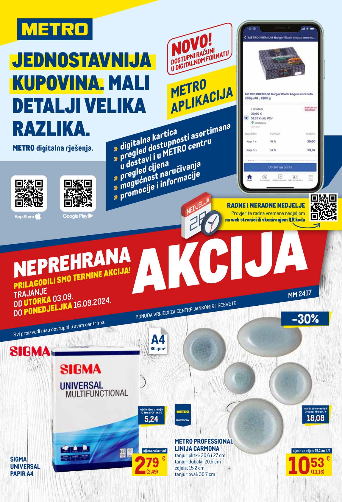 METRO AKCIJA - TEHNIKA SNIZENJA KATALOG AKCIJA