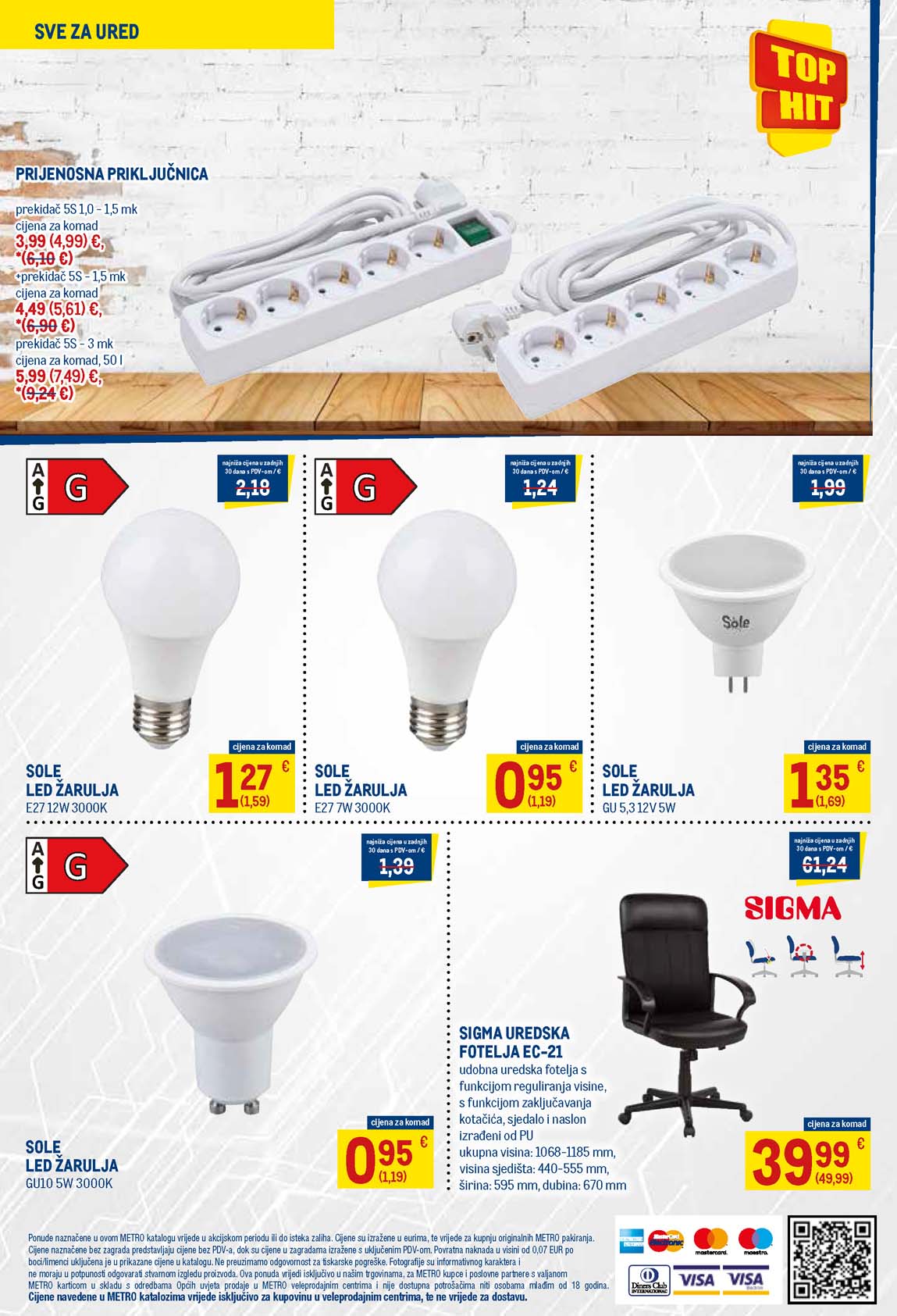 METRO AKCIJA - TEHNIKA SNIZENJE SNIZENJA  KATALOG AKCIJA