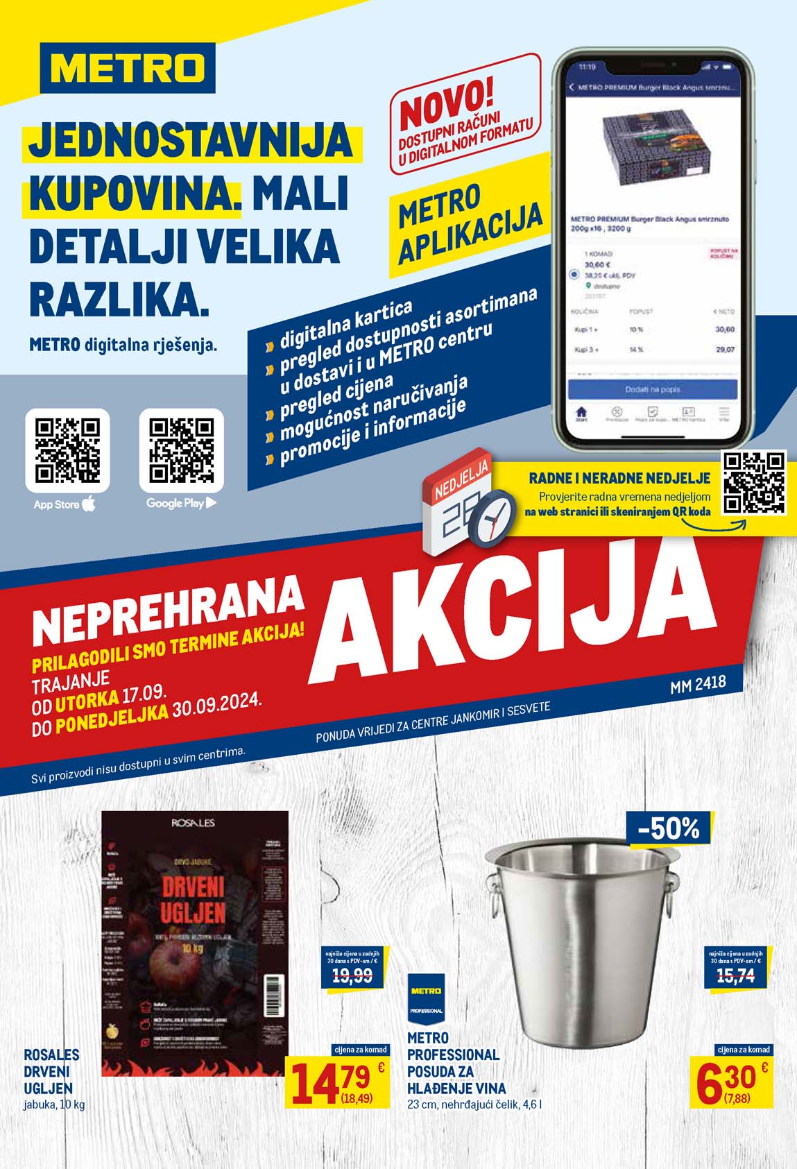 METRO AKCIJA - TEHNIKA SNIZENJE SNIZENJA  KATALOG AKCIJA