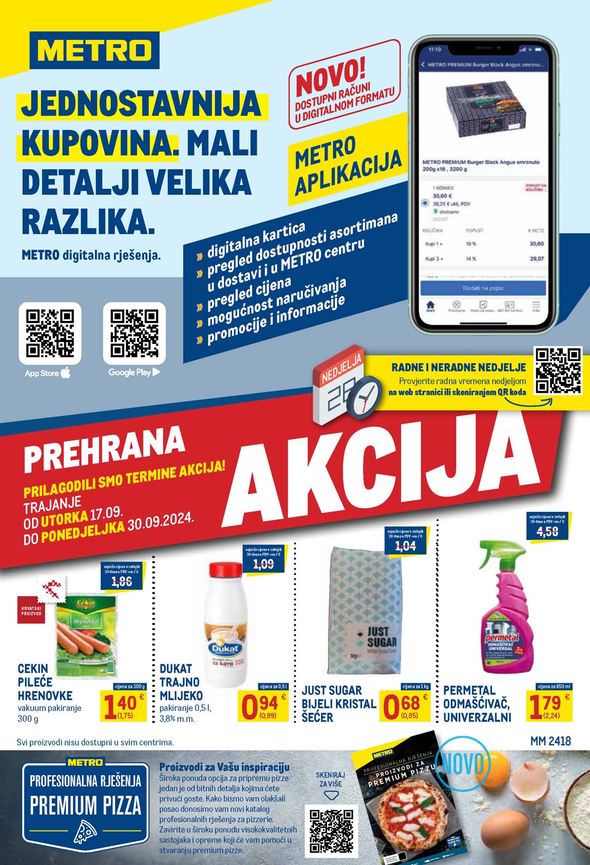 METRO AKCIJA - TEHNIKA SNIZENJE SNIZENJA  KATALOG AKCIJA