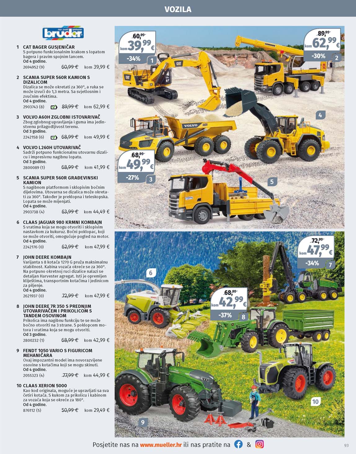 Katalog Muller igračke sniženja