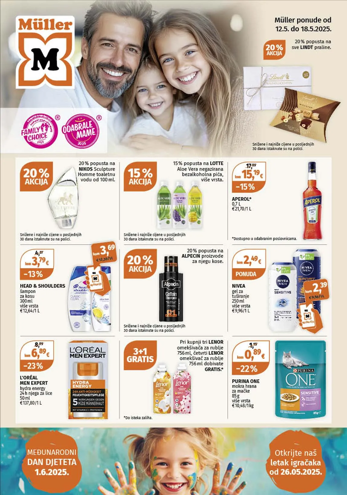MULLER Akcija Katalog sniženja do 18.05.2025