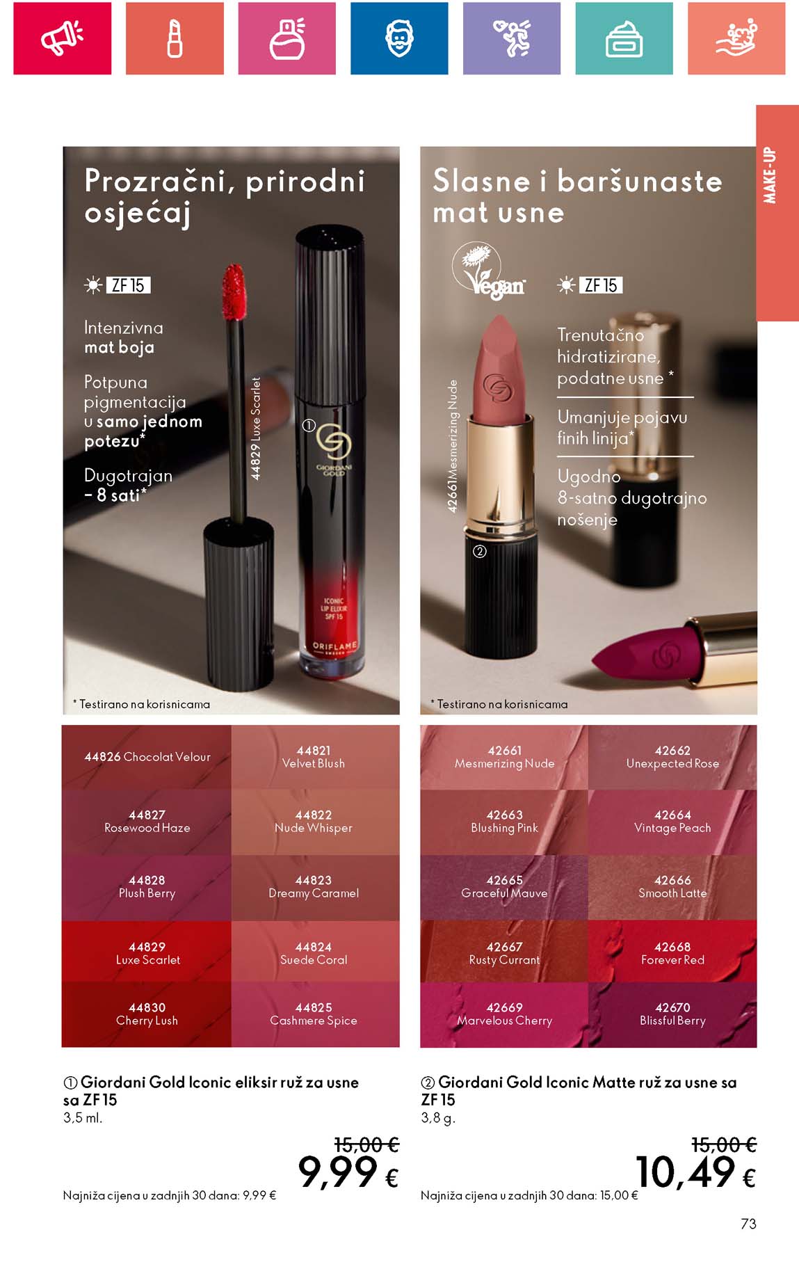 Oriflame katalozi katalog akcija