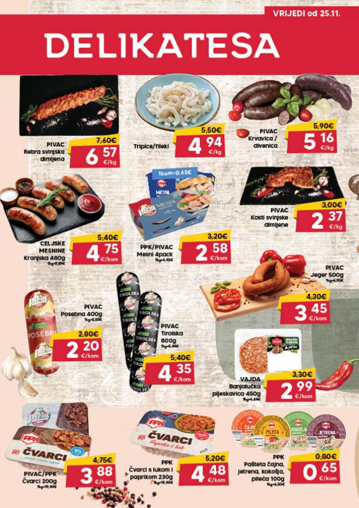 katalog snizenja Pivac