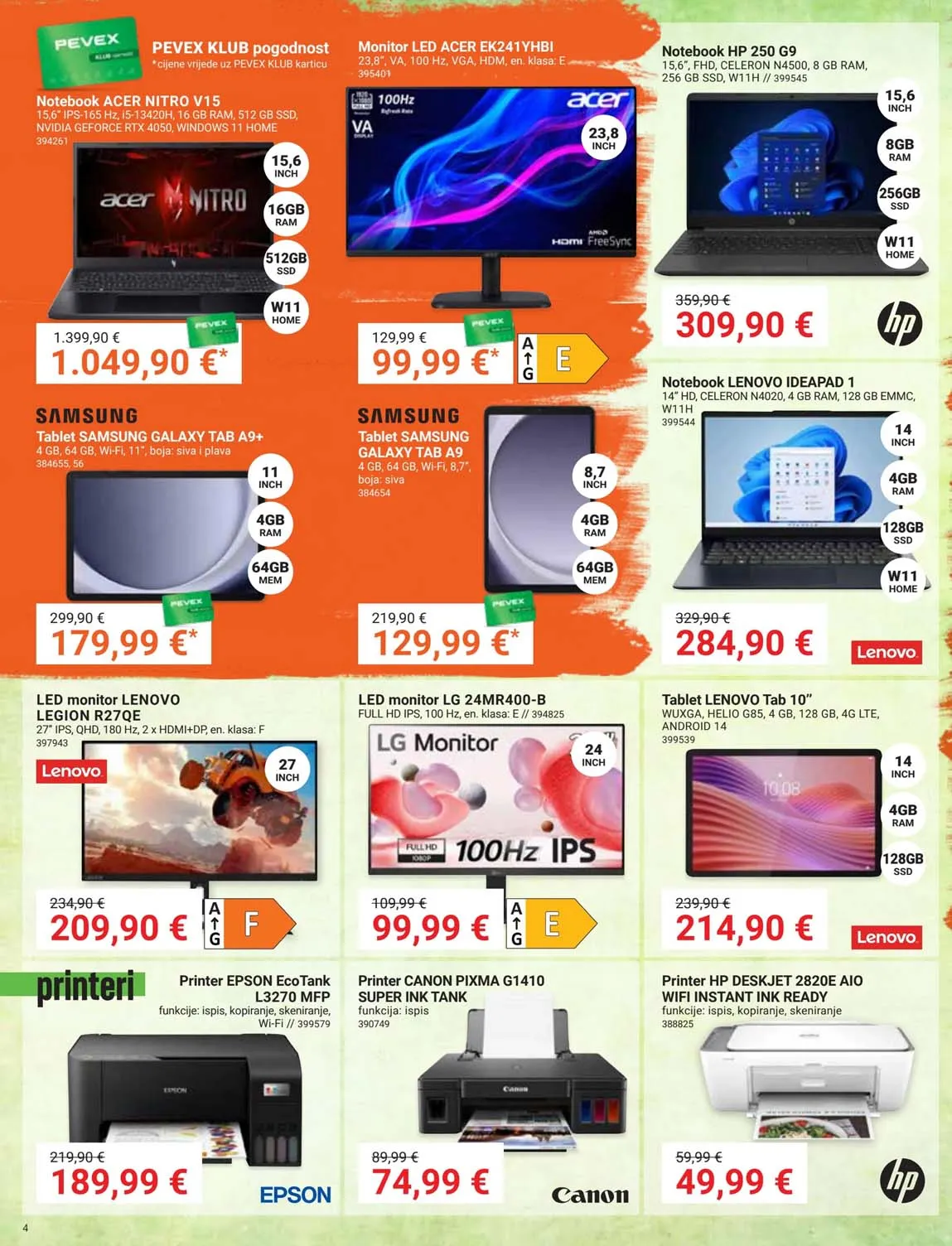 Pevex katalozi i akcije